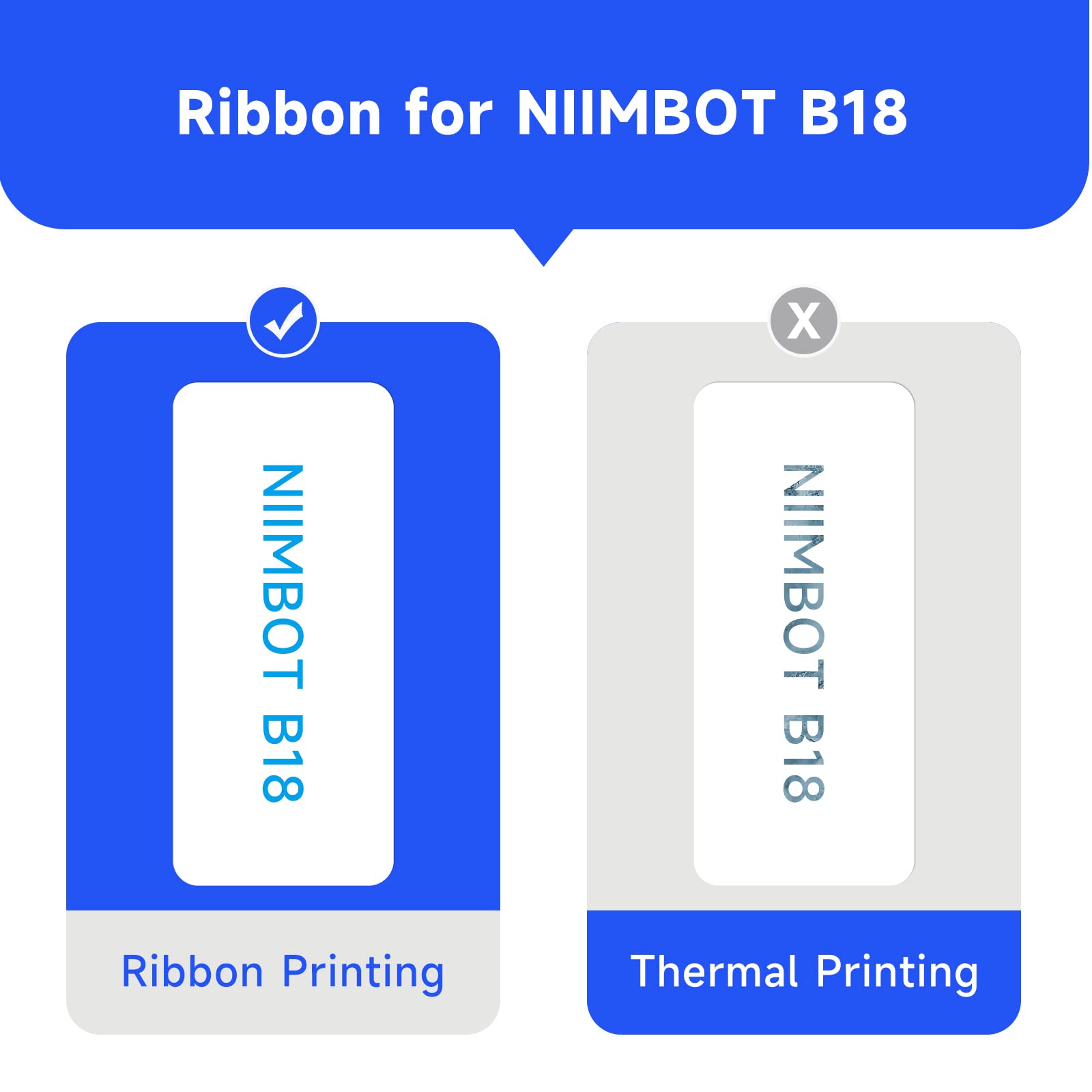 NB422 - NIIMBOT - B18 / N1 - RIBBON CARTRIDGES