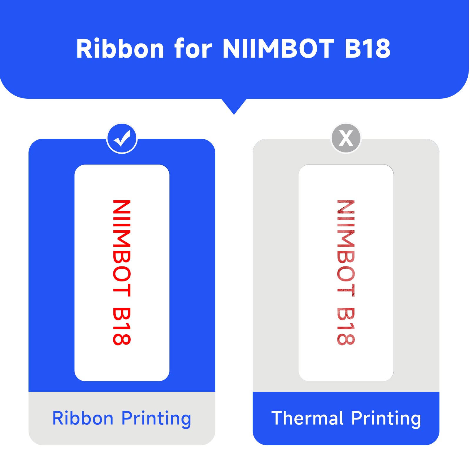 NB422 - NIIMBOT - B18 / N1 - RIBBON CARTRIDGES