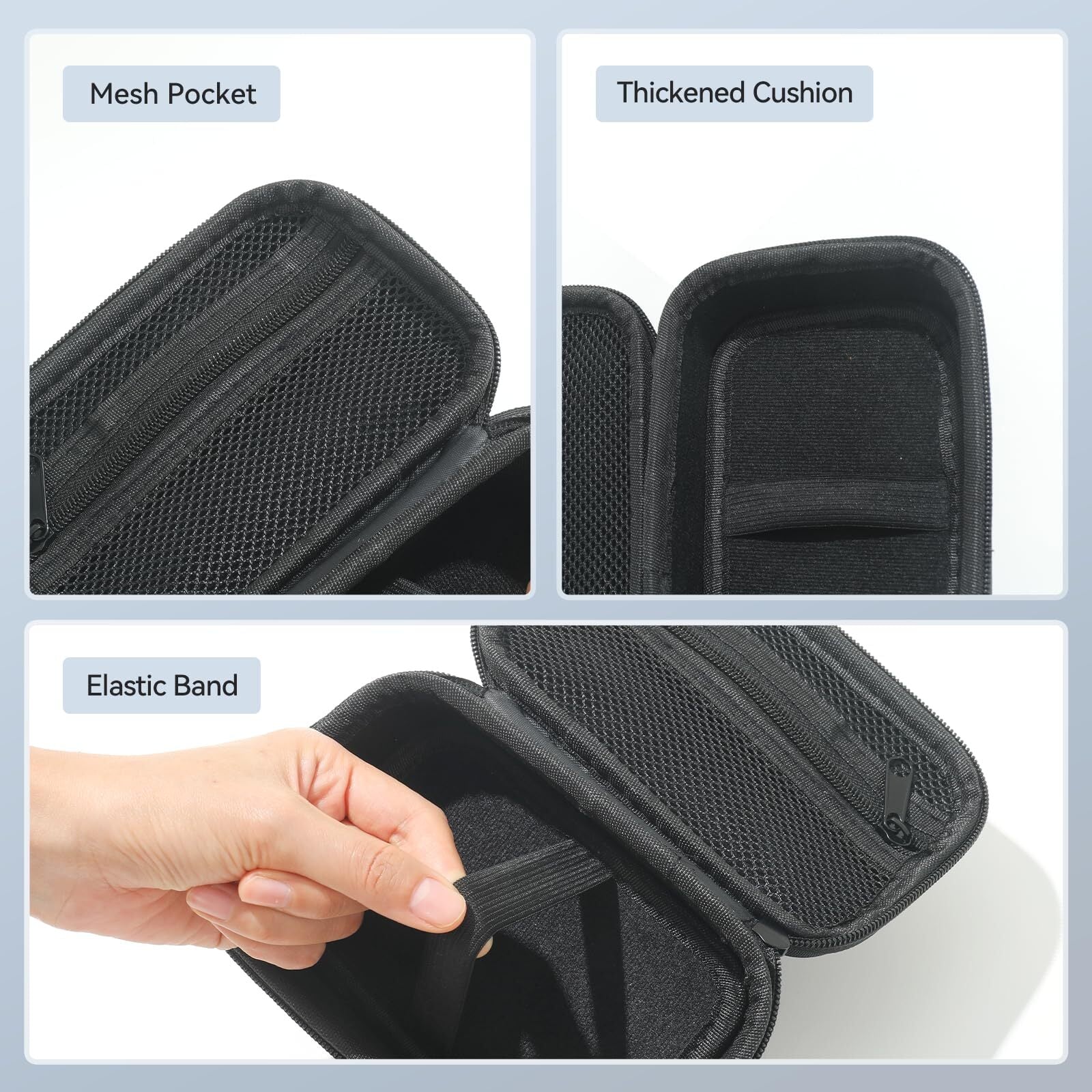 NB518 - NIIMBOT - D11 / D110 / N1 - STORAGE CASE FOR PRINTER & LABELS - BLACK