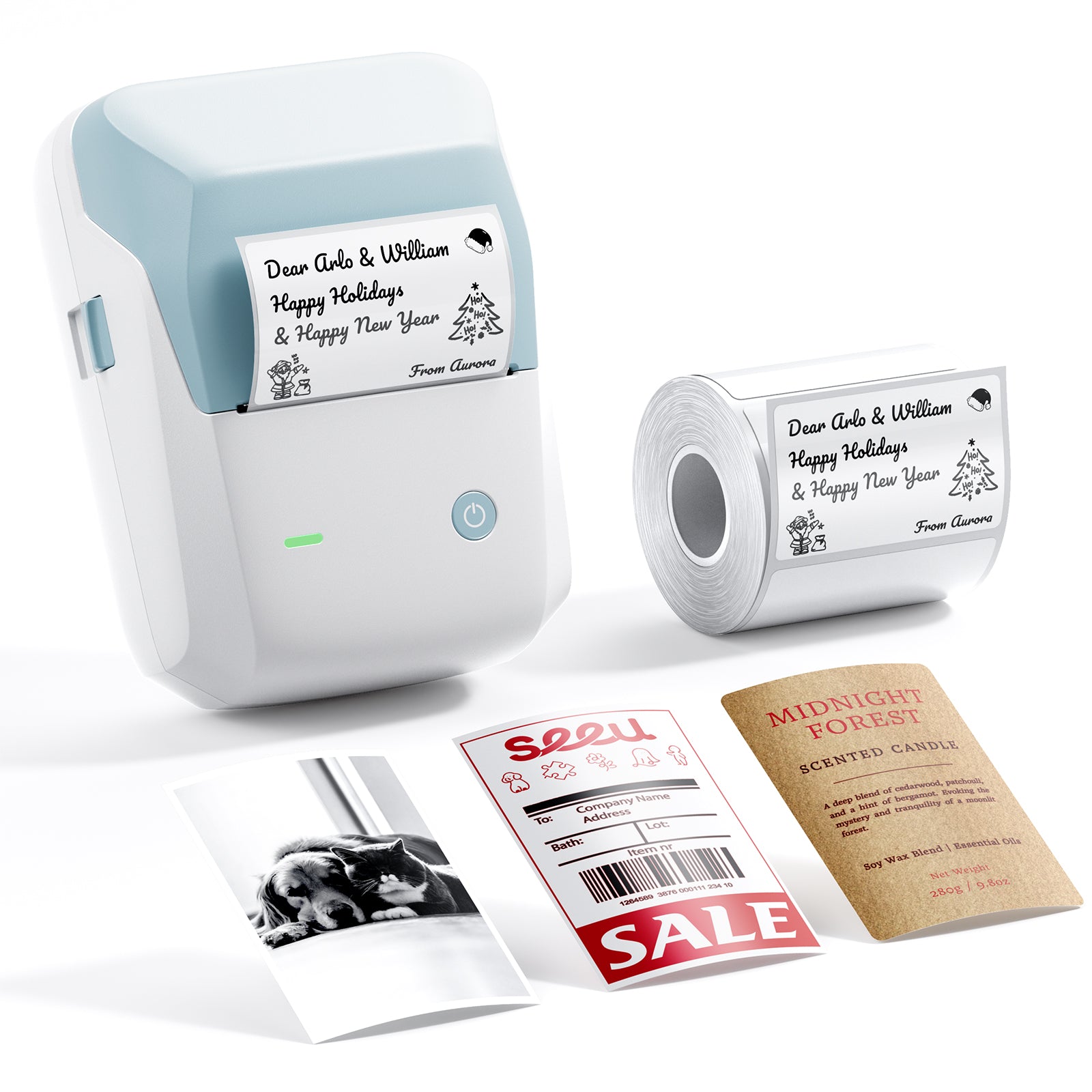 NB806 - NIIMBOT - B1_PRO - 300DPI - PORTABLE THERMAL LABEL PRINTER INCL FREE LABEL
