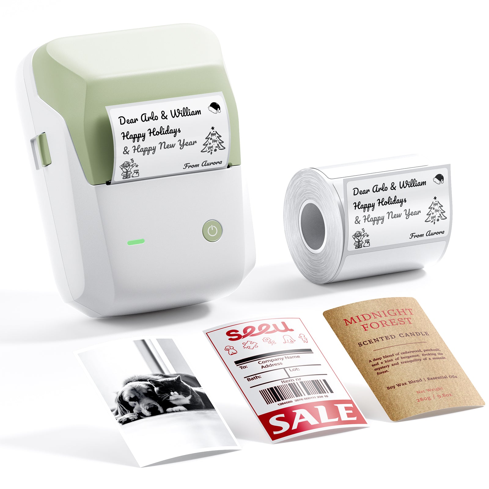 NB806 - NIIMBOT - B1_PRO - 300DPI - PORTABLE THERMAL LABEL PRINTER INCL FREE LABEL