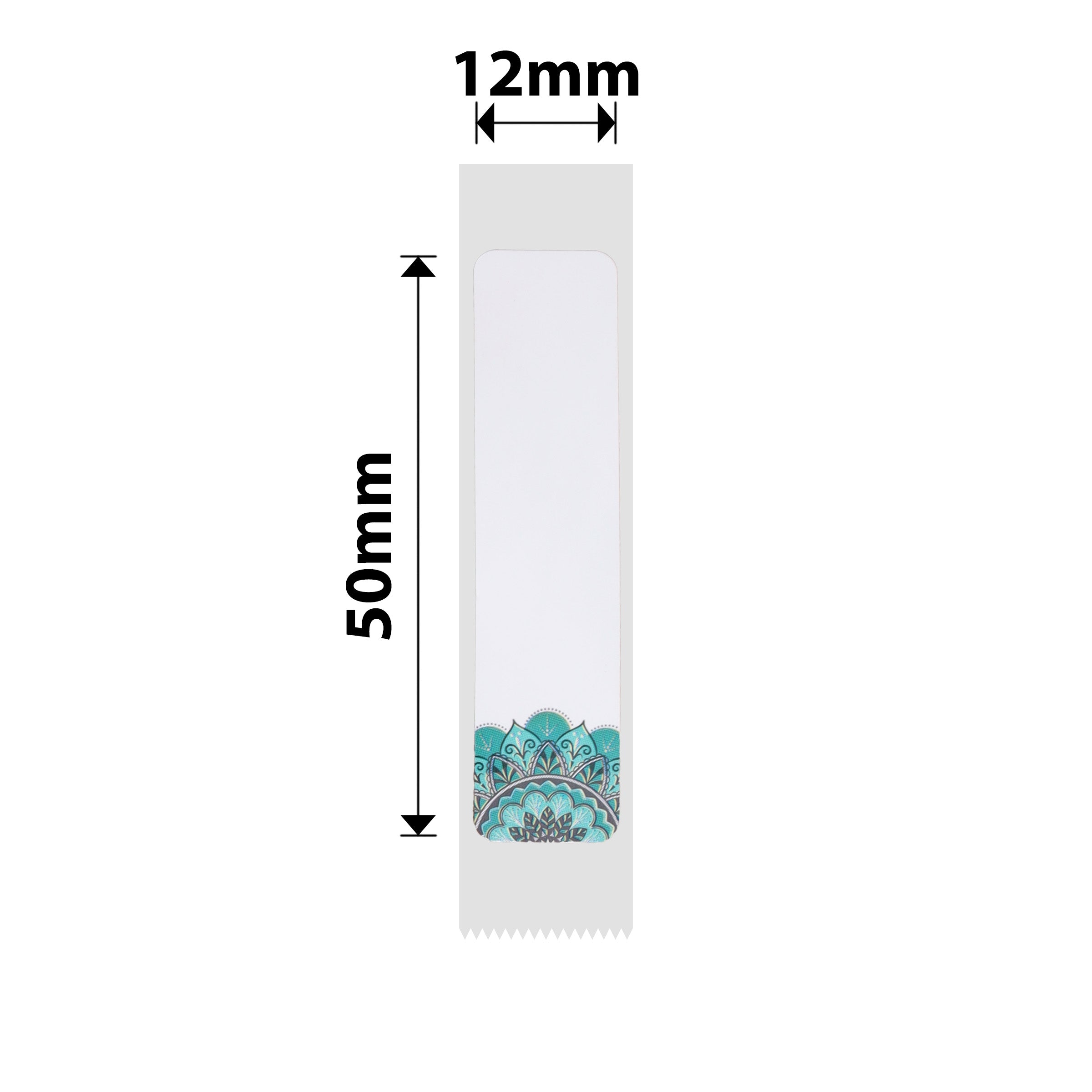 NB165 - NIIMBOT - D11 / D101 / D110 / H1S - 12X50MM - 130 PORCELAIN LABELS