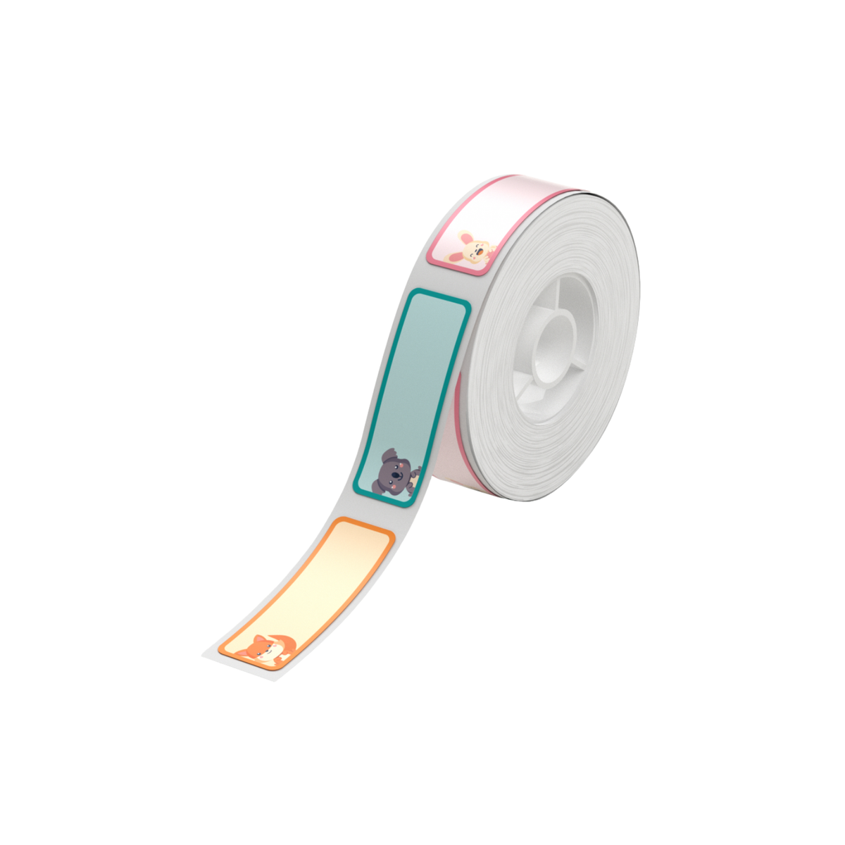 NIIMBOT-Gamme D-14 x 40 mm-Animaux mignons-155 étiquettes