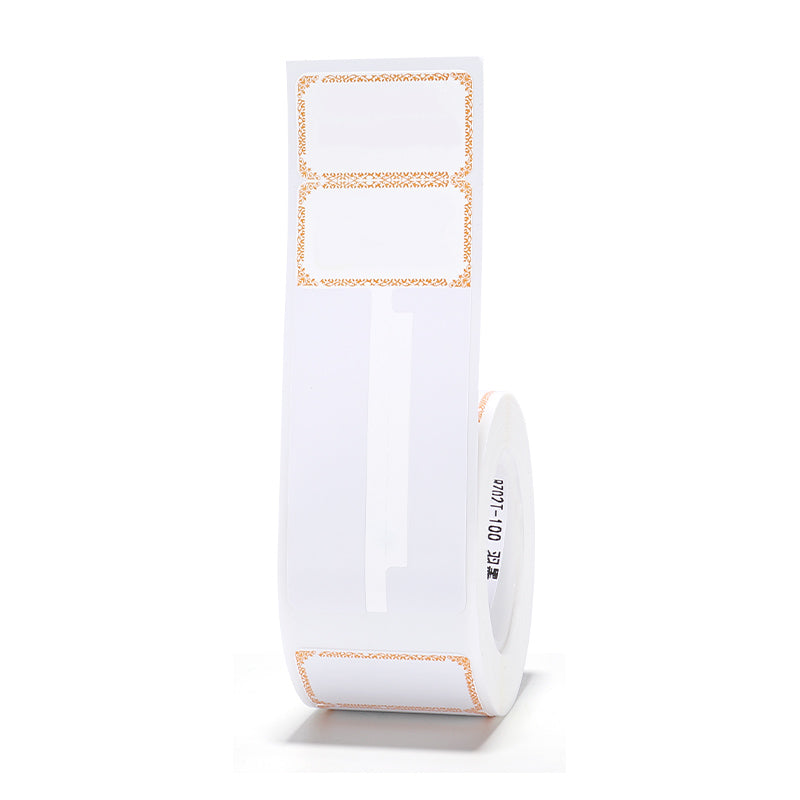 NB207 - NIIMBOT - B1 / B21 / B3S / B4 - 25X75MM - 100 ORANGE INK CABLE LABELS