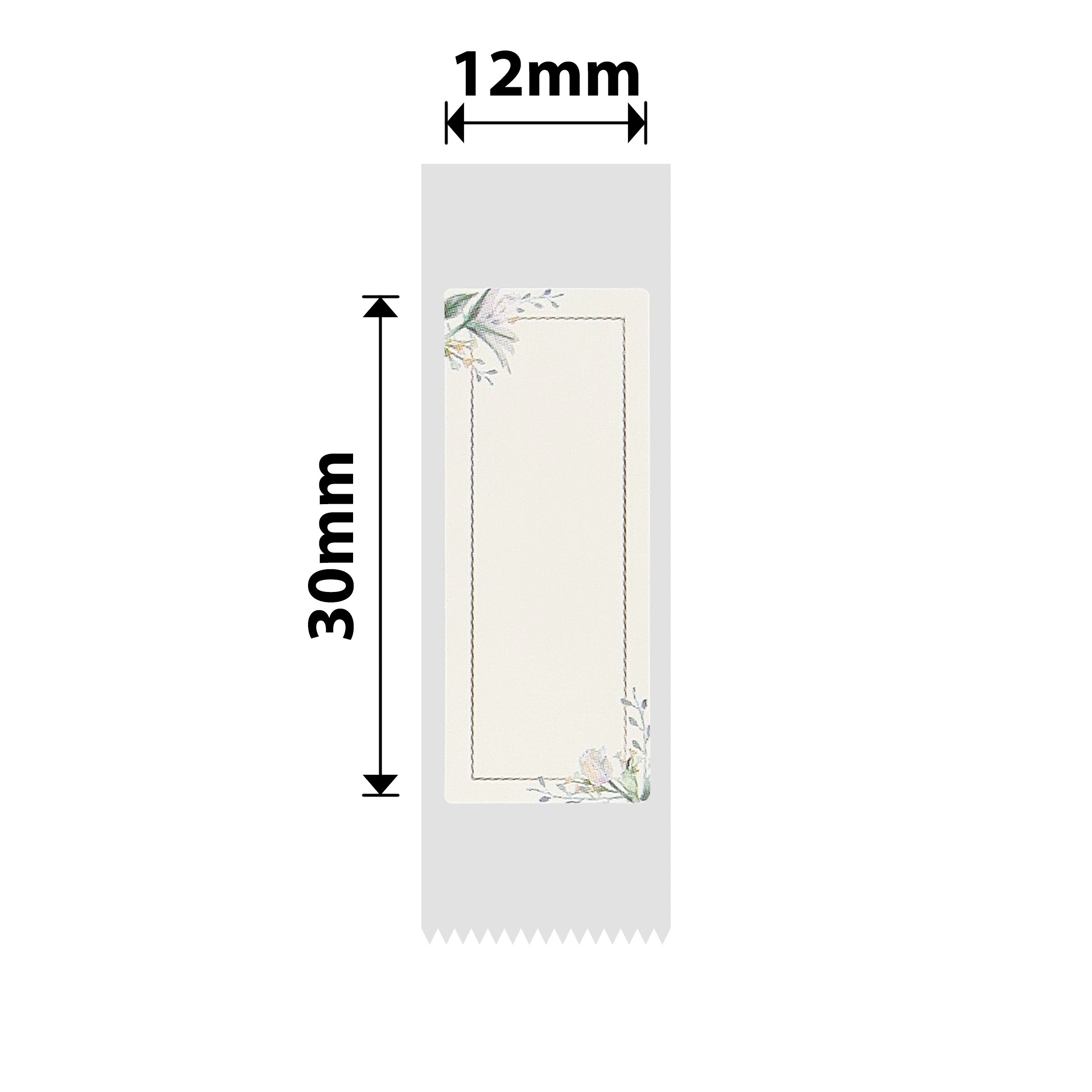 NB271 - NIIMBOT - D11 / D101 / D110 / H1S - 12X30MM - 195 PLANT LABELS