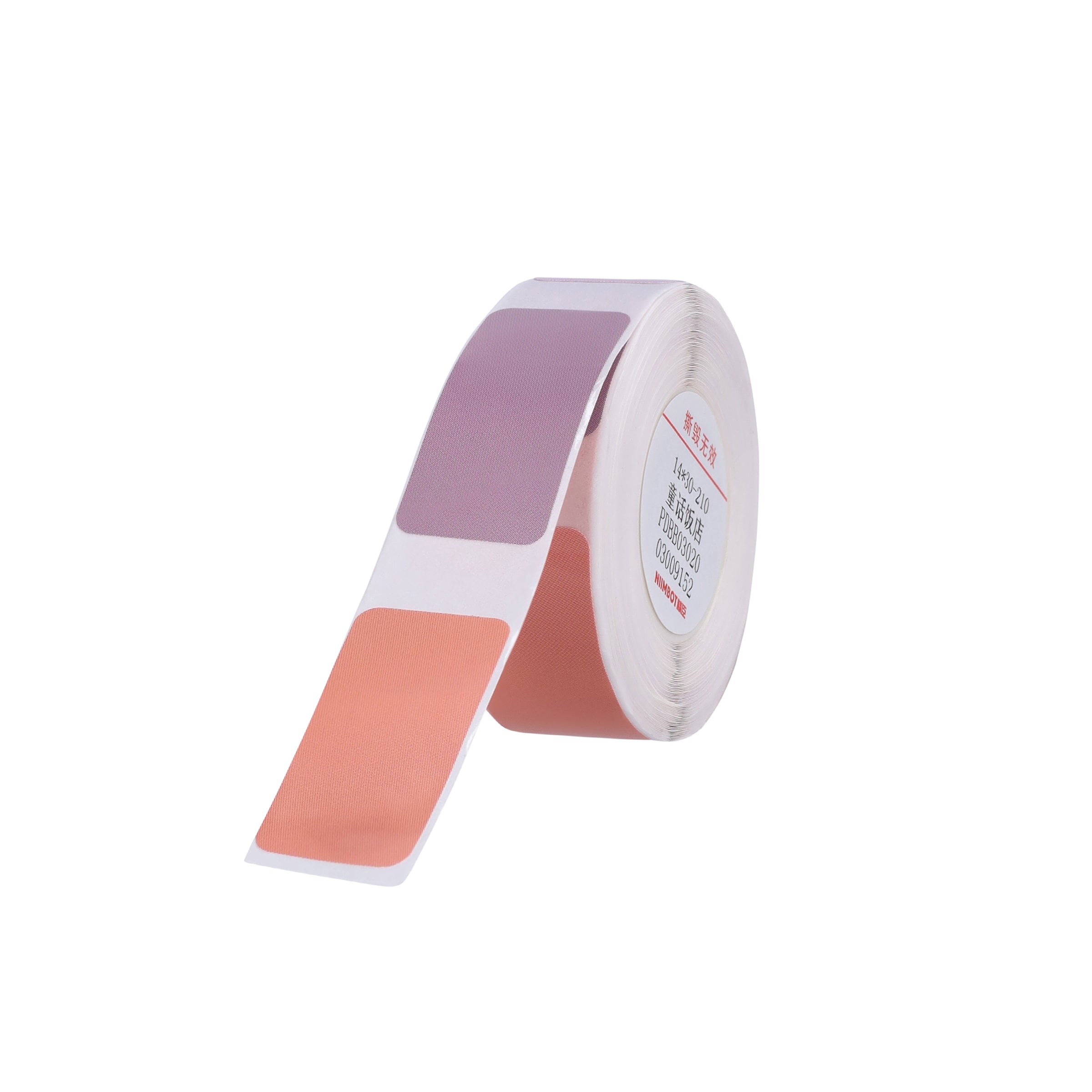 NB283 - NIIMBOT - D11 / D101 / D110 / H1S - 14X30MM - 210 PINK 4 COLOURS LABELS