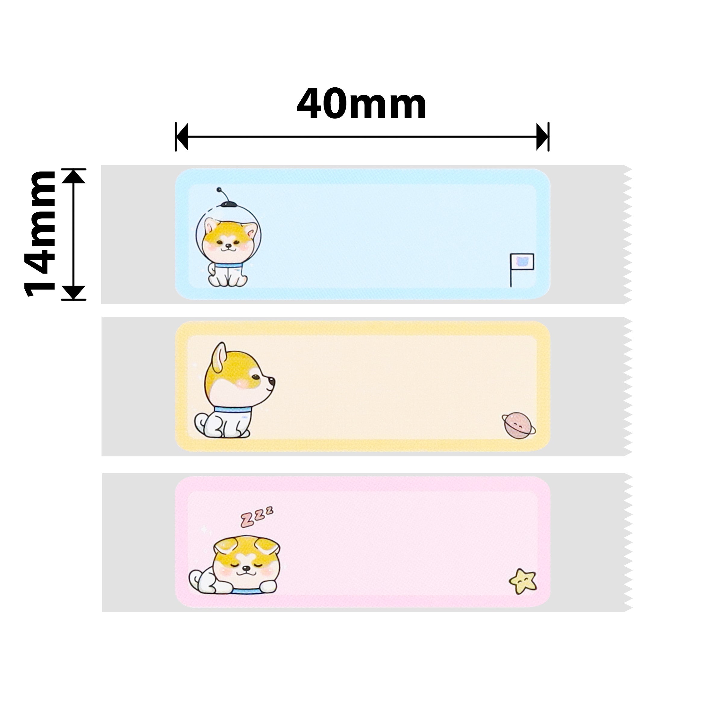 NB418 - NIIMBOT - B18 / N1 - 14X40MM - 150 DREAMER ACHAI LABELS