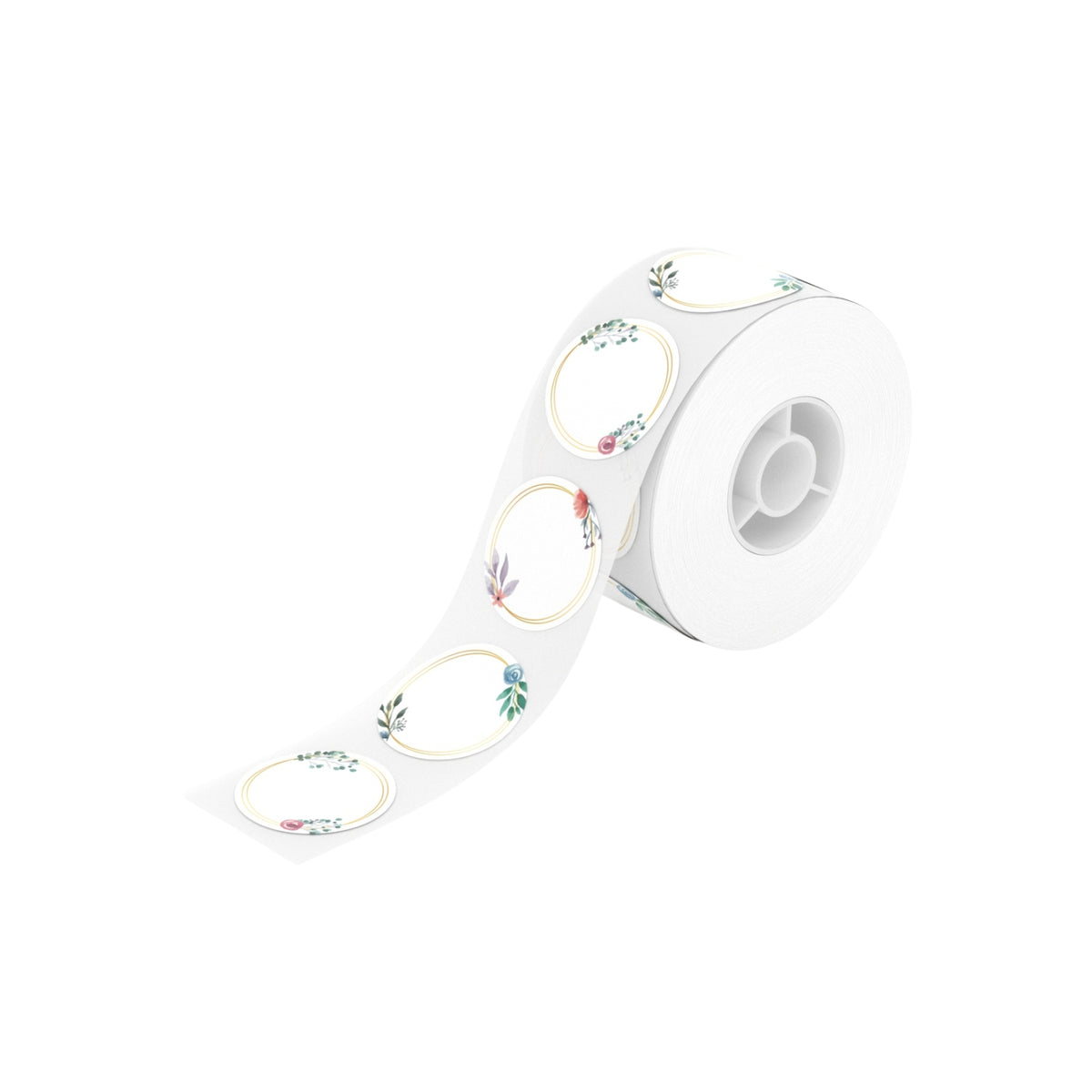 NIIMBOT - D101 Only - 25x25mm - Flower Park Round - 230 Labels