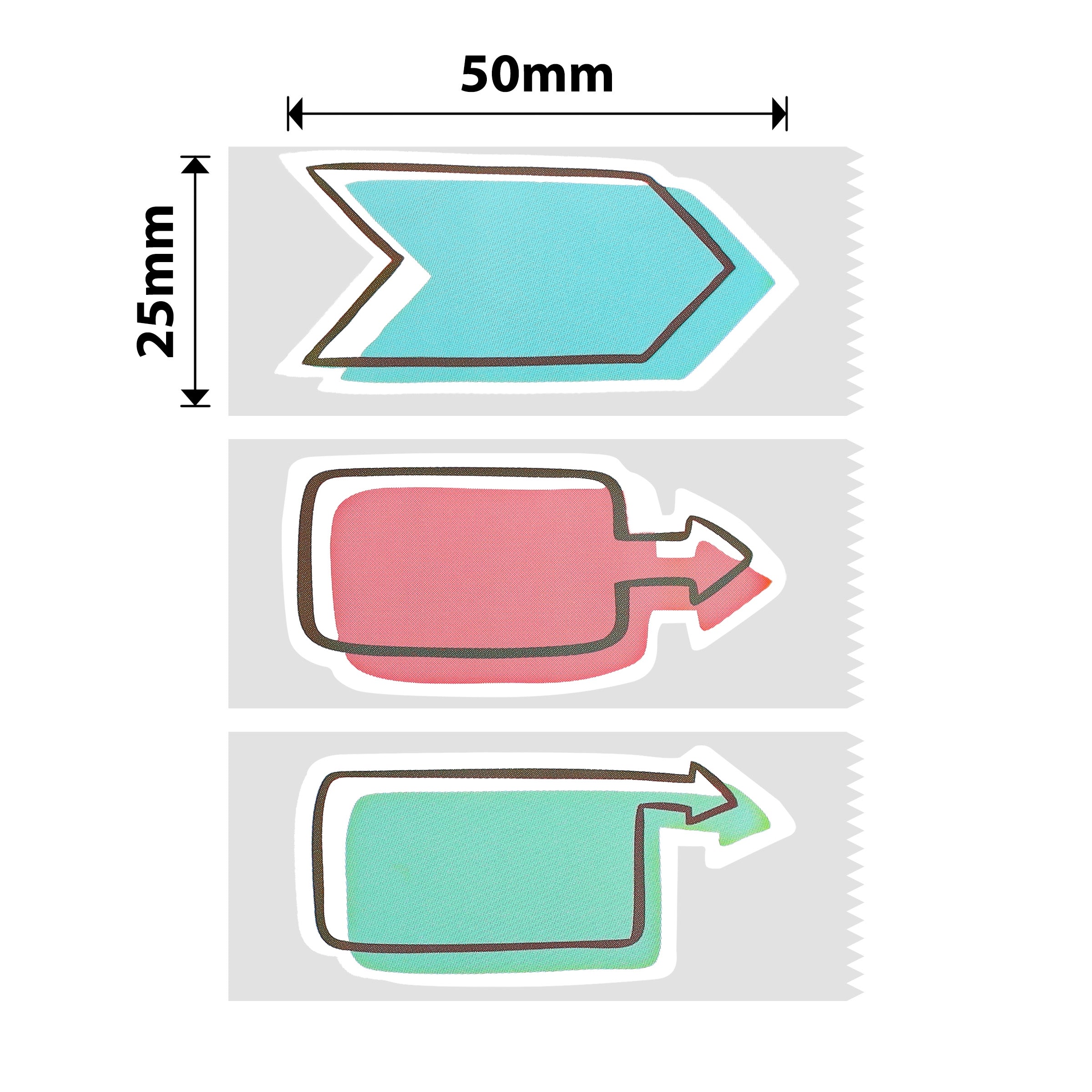 NB373 - NIIMBOT - D101 ONLY - 25X50MM - 130 WATCH HERE LABELS
