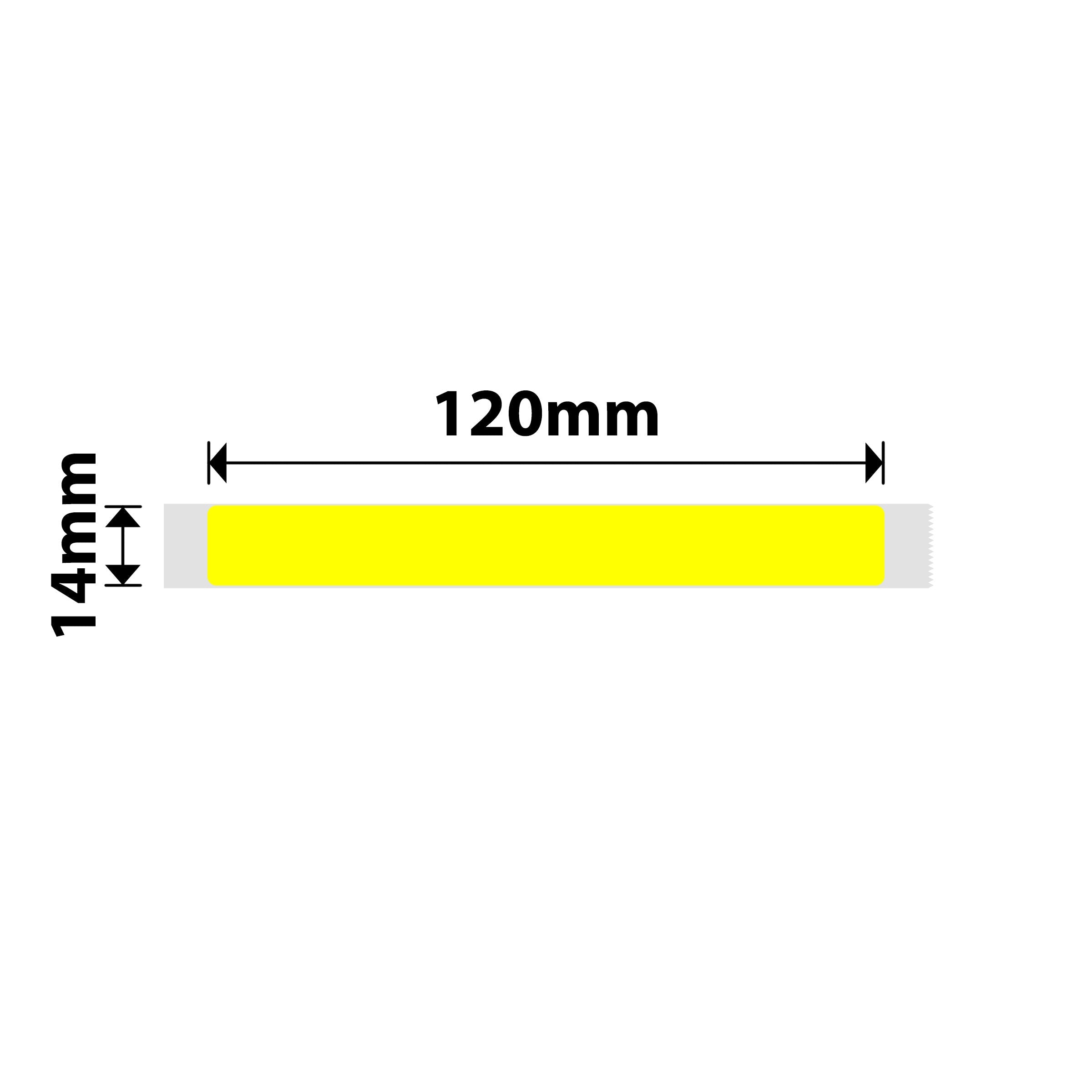 NB401 - NIIMBOT - B18 / N1 - 14X120MM - 55 YELLOW LABELS