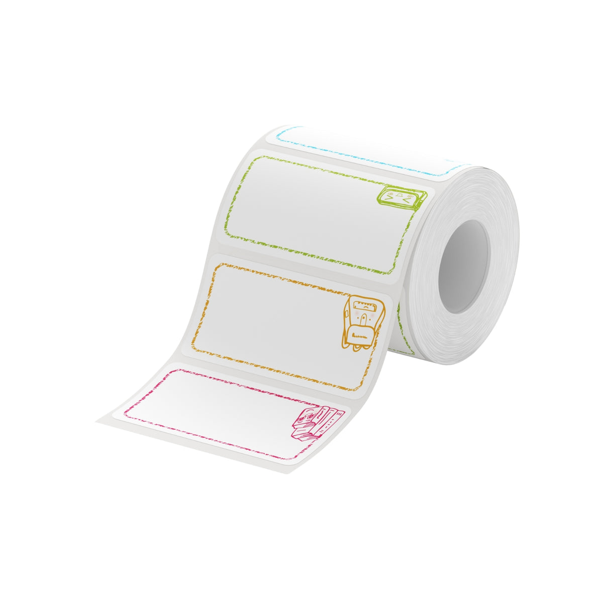 NIIMBOT - B Range - 40x20mm - Study Buddy Multi-Colour - 320 Labels