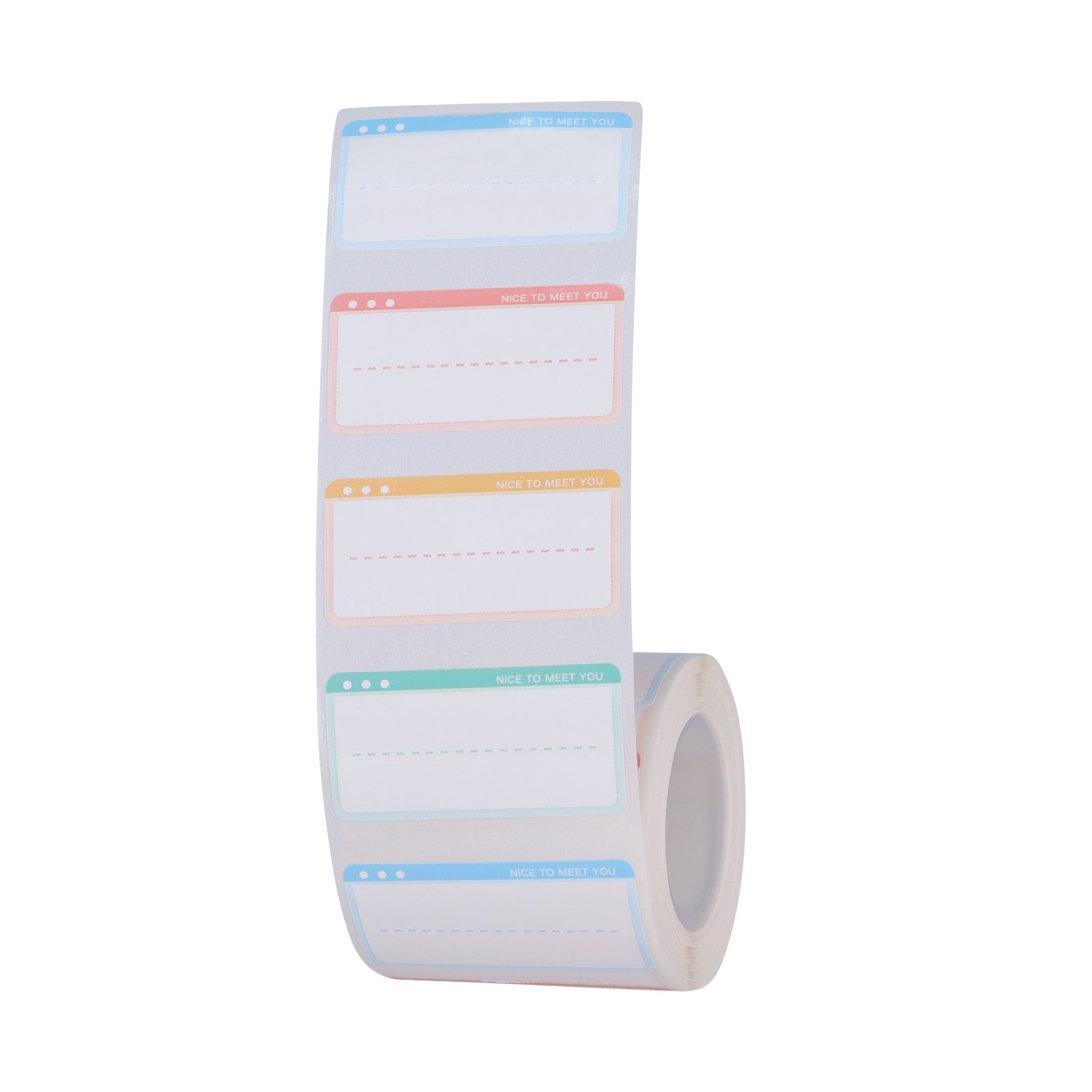 NB456 - NIIMBOT - B1 / B21 / B3S / B4 - 40X20MM - 320 NICE TO MEET YOU LABELS