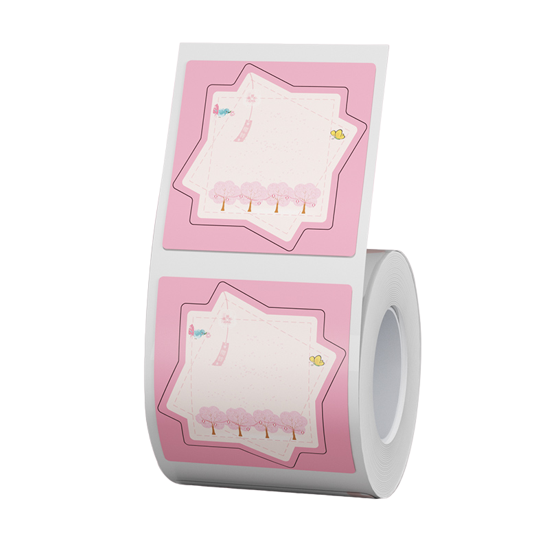 NB458 - NIIMBOT - B1 / B21 / B3S / B4 - 41X41MM - 170 CHERRY BLOSSOM LABELS