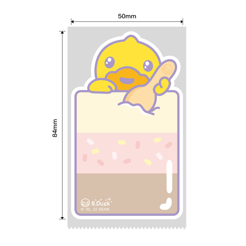 NB470 - NIIMBOT - B1 / B21 / B3S / B4 - 50X84MM - 90 ICE CREAM DUCK LABELS