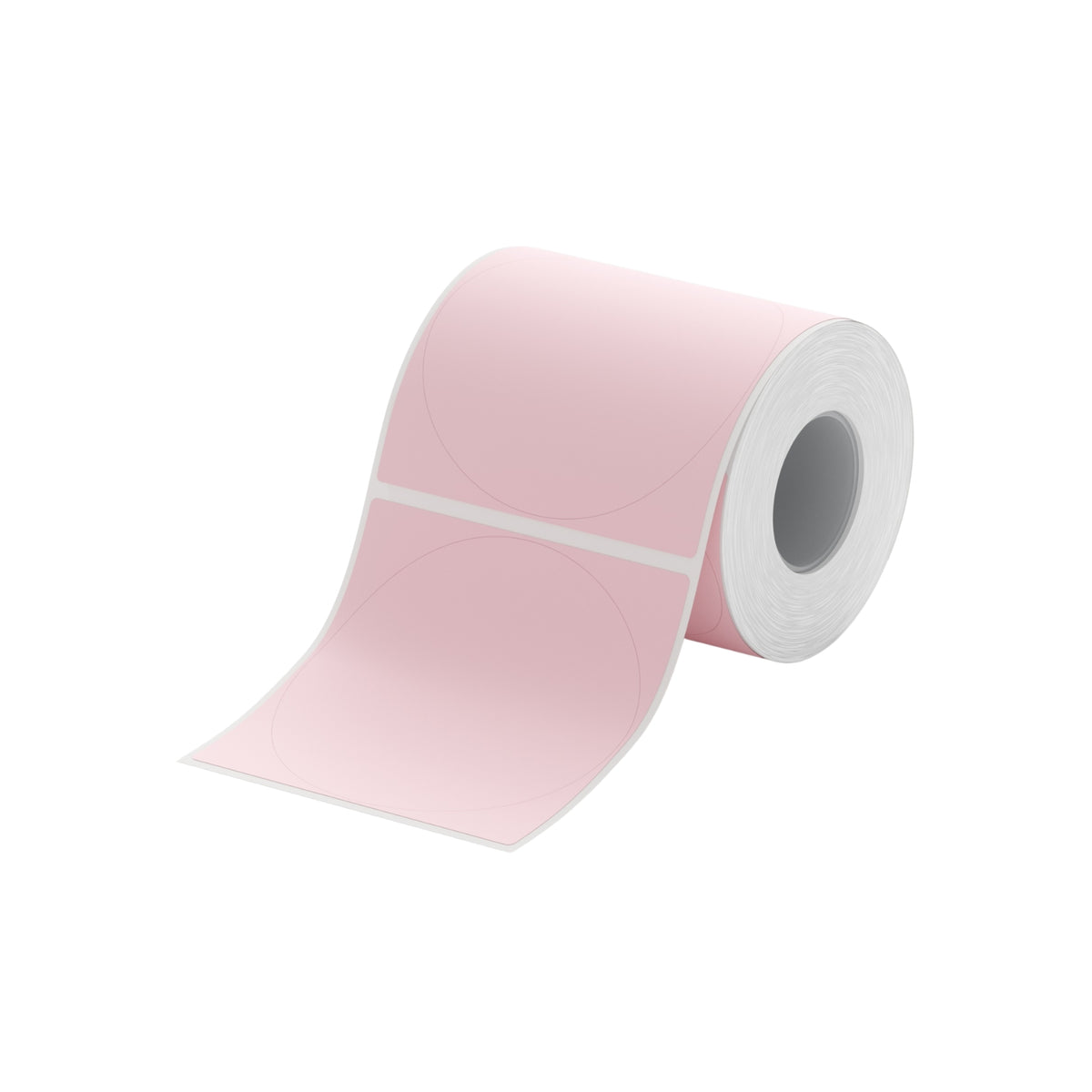 NIIMBOT-Gamme B-50x50mm-Rose rond-150 étiquettes