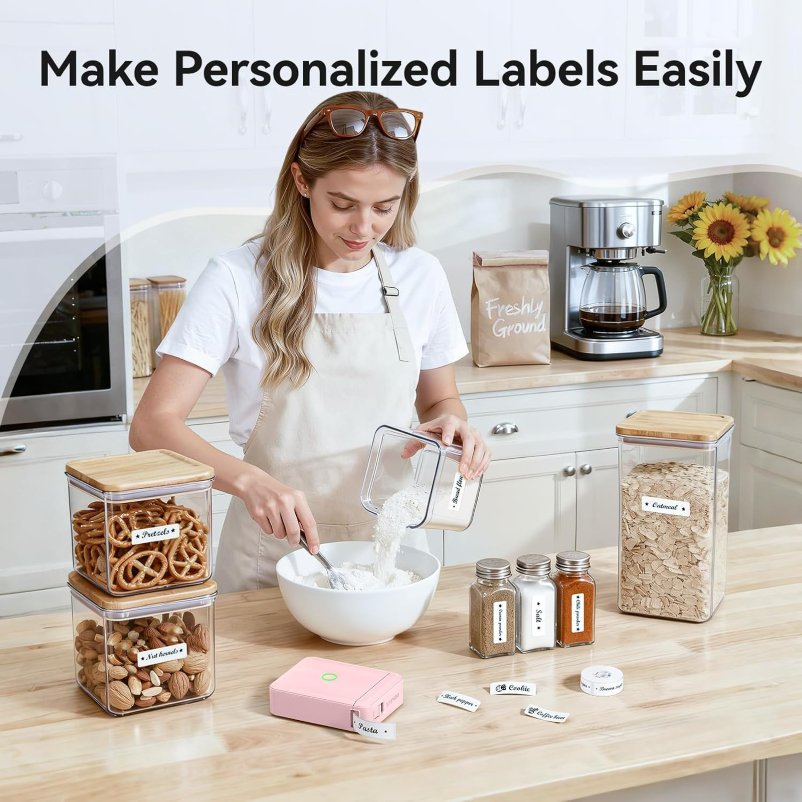 NB524 - NIIMBOT - D110_M - PORTABLE BLUETOOTH LABEL PRINTER INCL FREE LABEL ROLL (12X40MM)