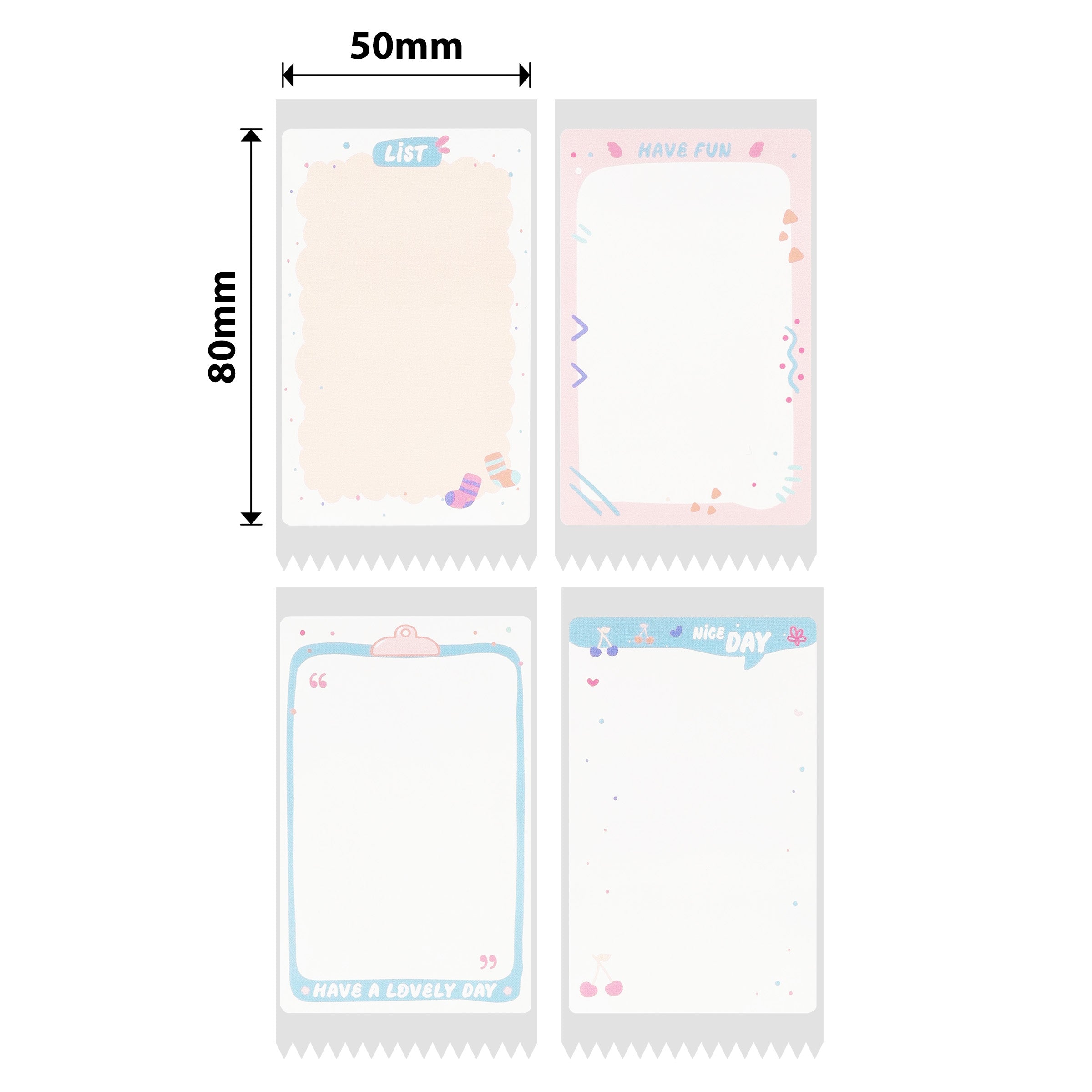 NB533 - NIIMBOT - B1 / B21 / B3S / B4 - 50X80MM - 95 SYMPHONY OF LIFE LABELS