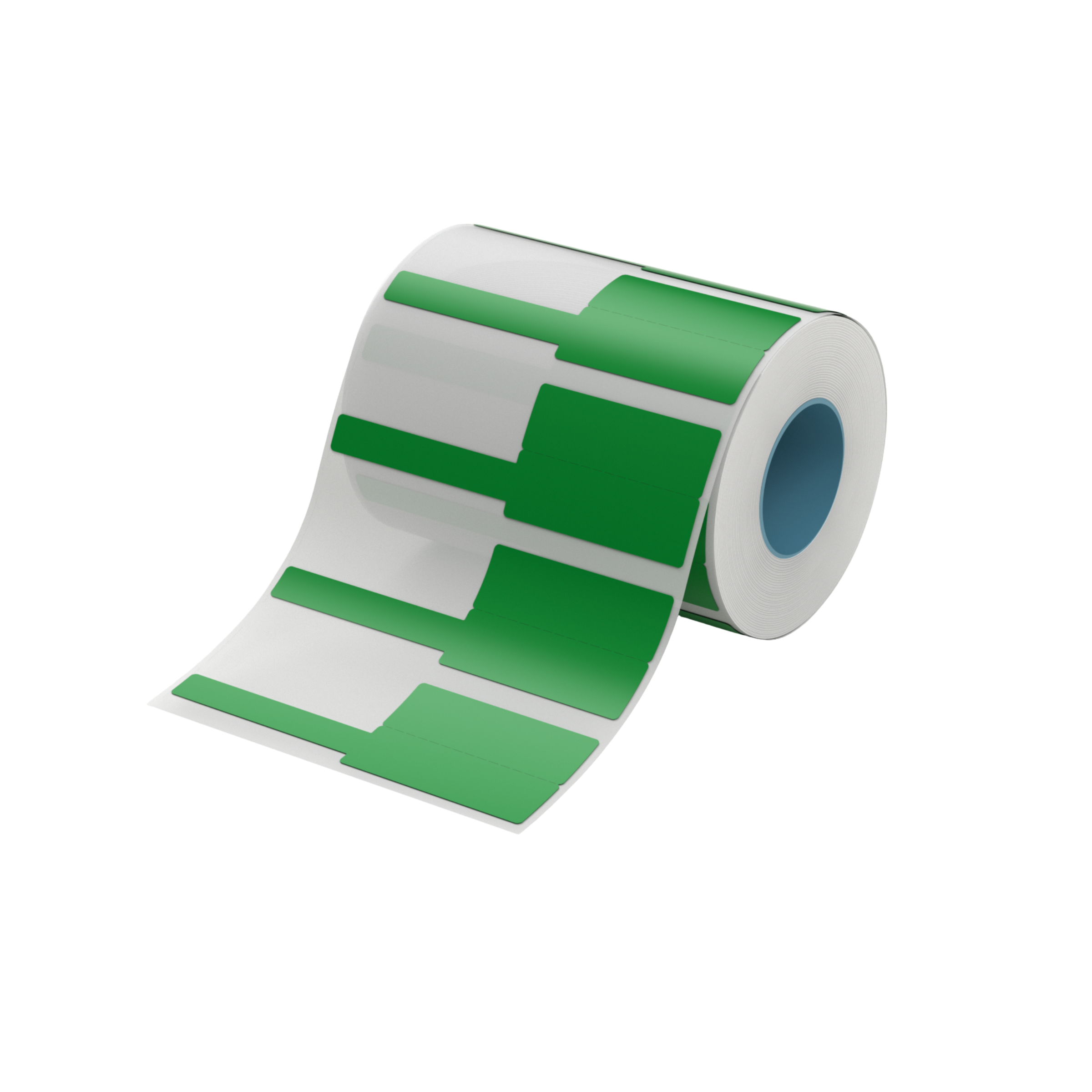 NB580 - NIIMBOT - K3 ONLY - 38X25+40MM - 1,000 GREEN CABLE LABELS