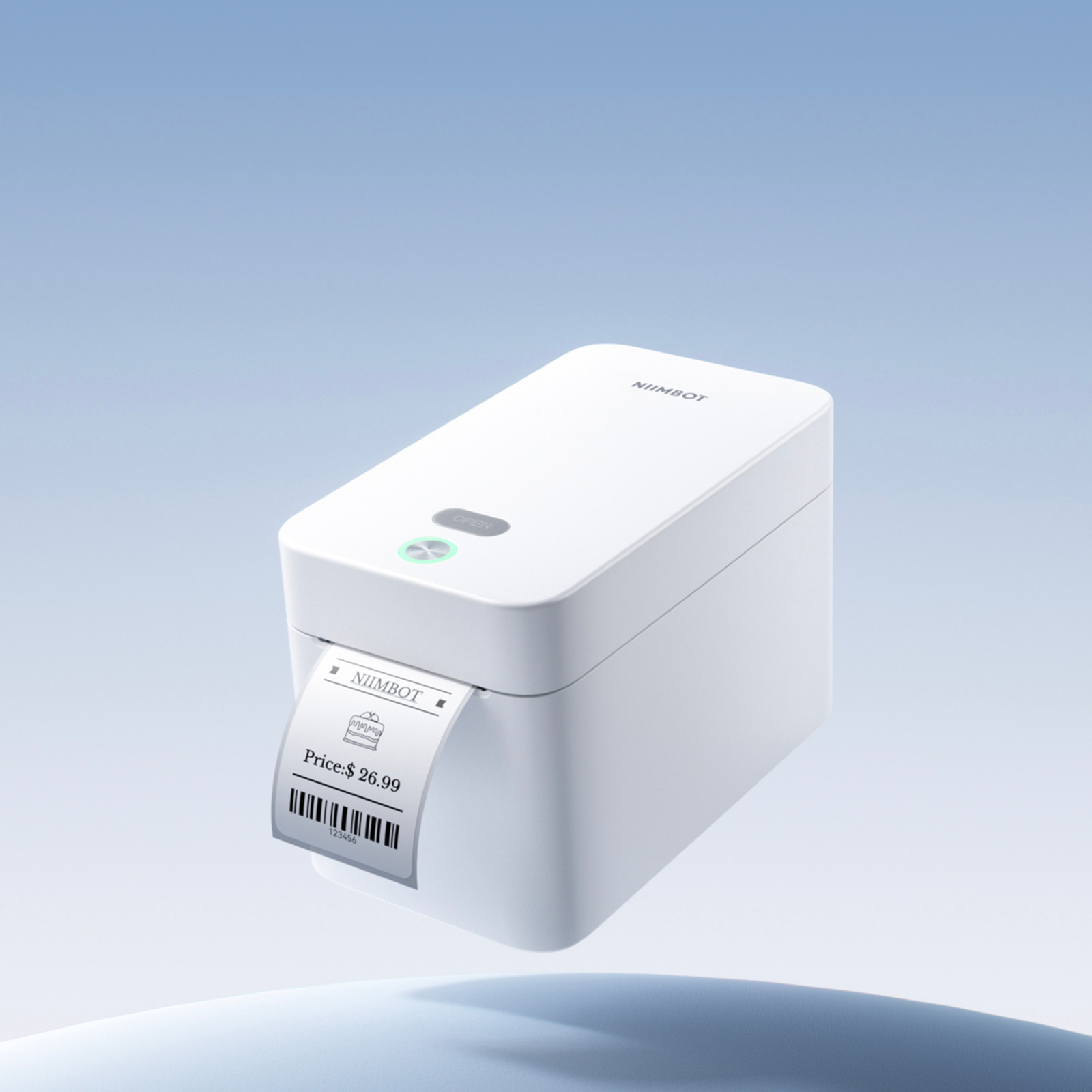 NB608 - NIIMBOT - K2 - THERMAL BUSINESS BLUETOOTH LABEL PRINTER - WHITE
