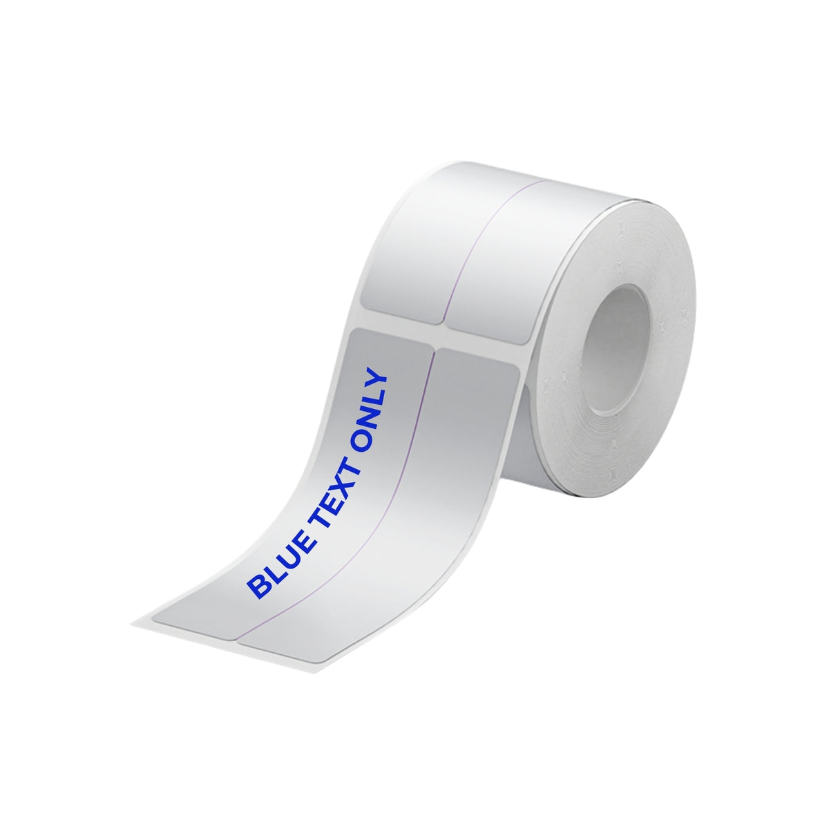 NIIMBOT - Gamma B - 20x90mm/2L - Testo grigio argento e blu - 140 etichette