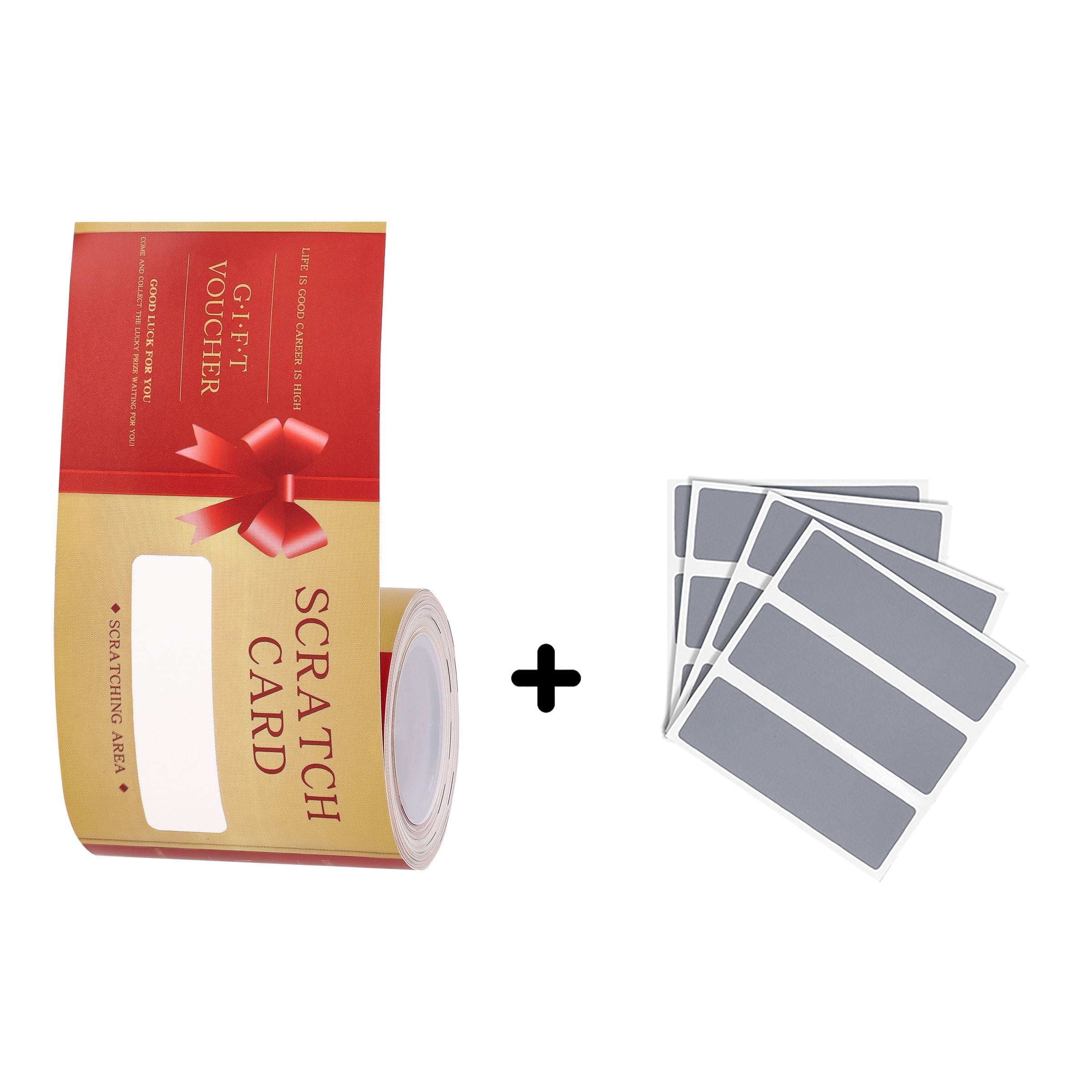 NB690 - NIIMBOT - B1 / B21 / B3S / B4 - 53X100MM - 55 GIFT SCRATCH CARD LABELS