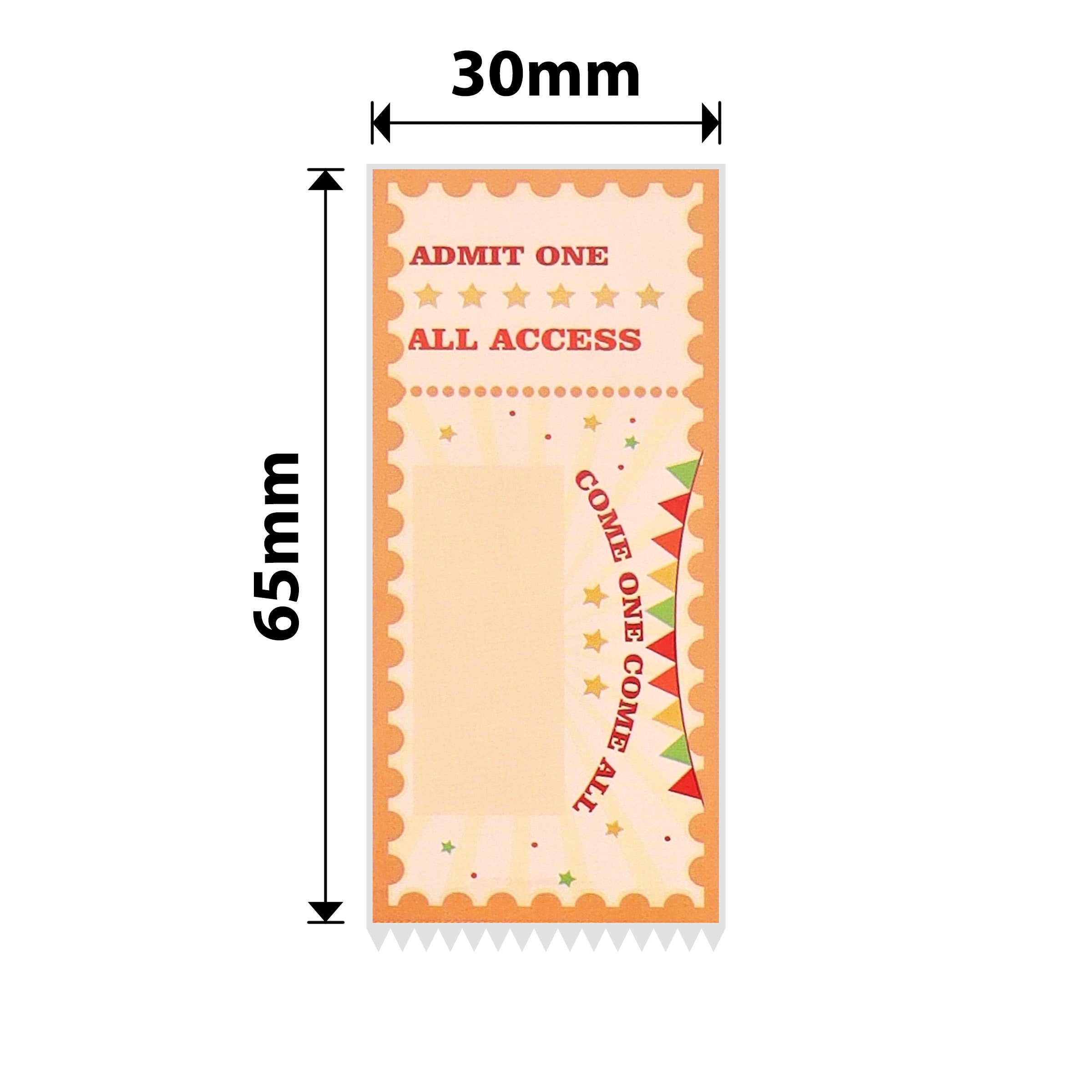 NB696 - NIIMBOT - B1 / B21 / B3S / B4 - 30X65MM - 110 LUCKY CARDS SCRATCH CARDS LABELS