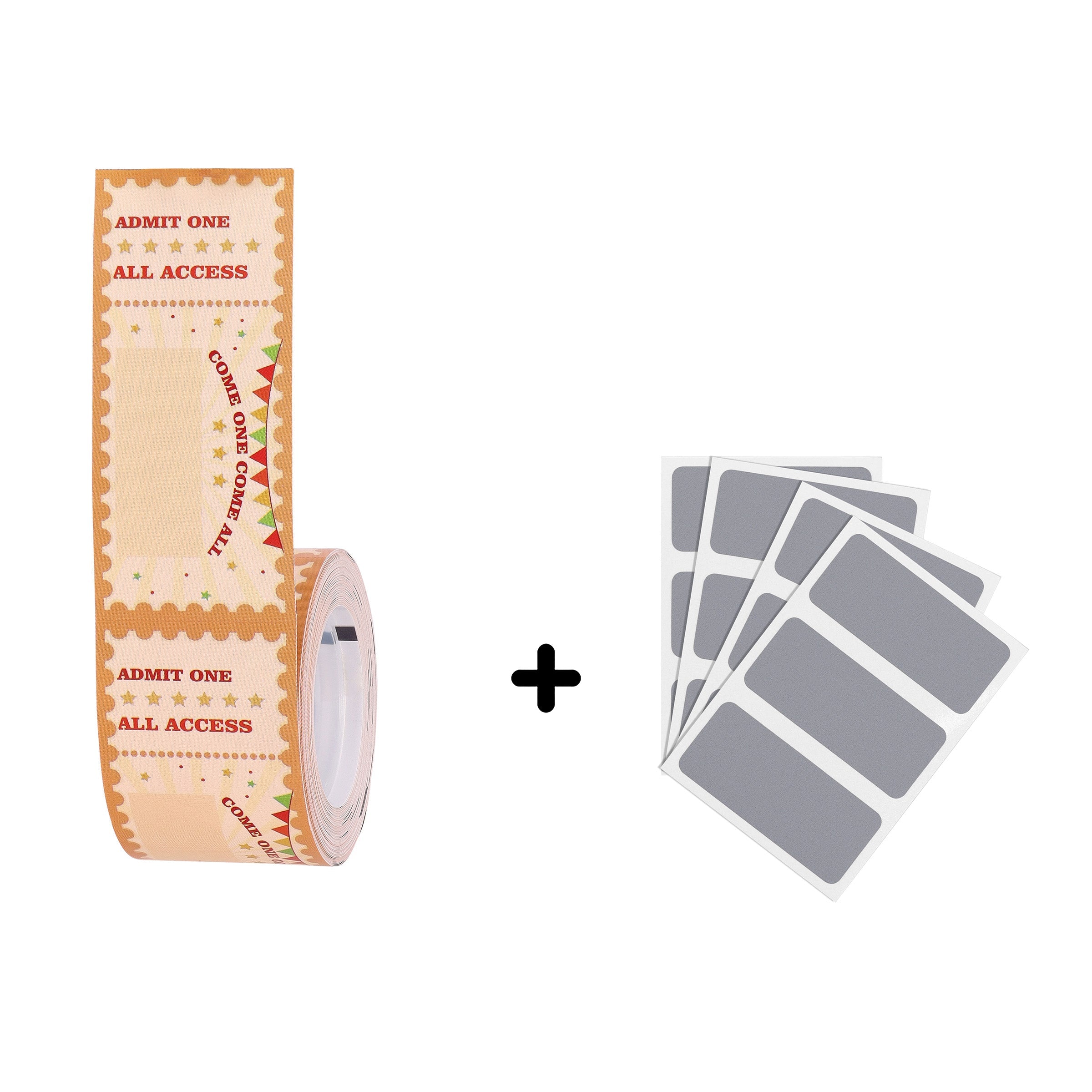 NB696 - NIIMBOT - B1 / B21 / B3S / B4 - 30X65MM - 110 LUCKY CARDS SCRATCH CARDS LABELS