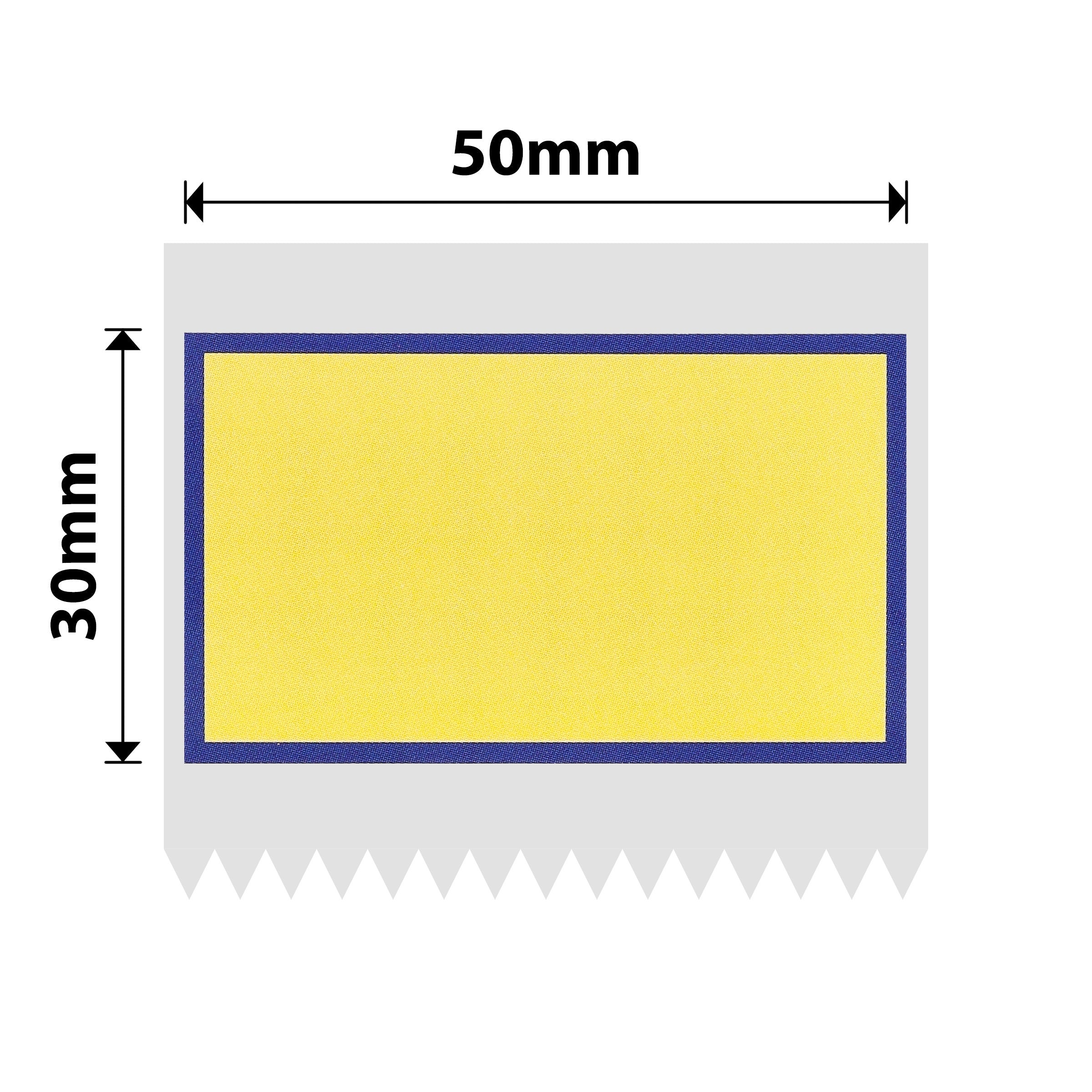 NB700 - NIIMBOT - B1 / B21 / B3S / B4 - 50X30MM - 230 BLUE BORDER LABELS