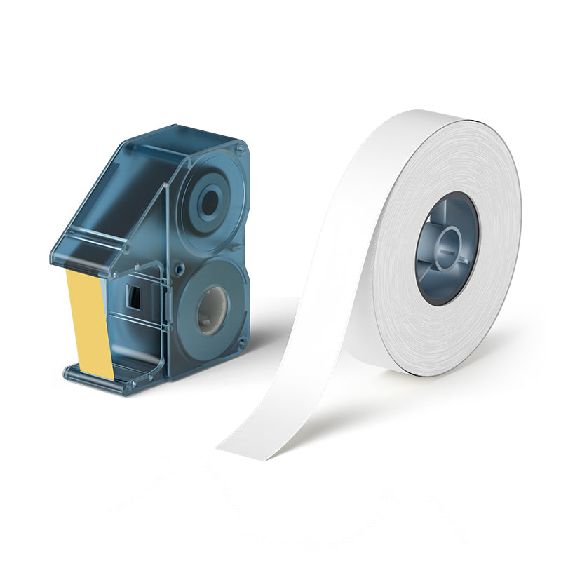 NB717 - NIIMBOT - N1 - SATIN RIBBON SET PACKAGE - 14MMX5.1M - GOLD ON WHITE