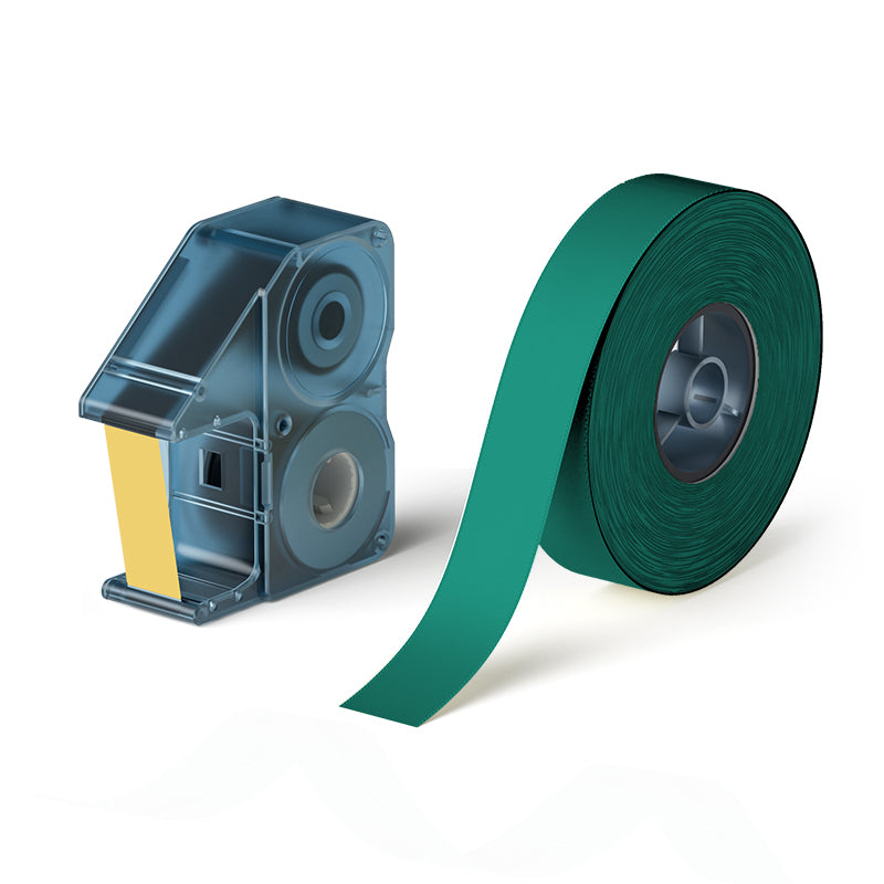 NB719 - NIIMBOT - N1 - SATIN RIBBON SET PACKAGE - 14MMX5.1M - GOLD ON GREEN