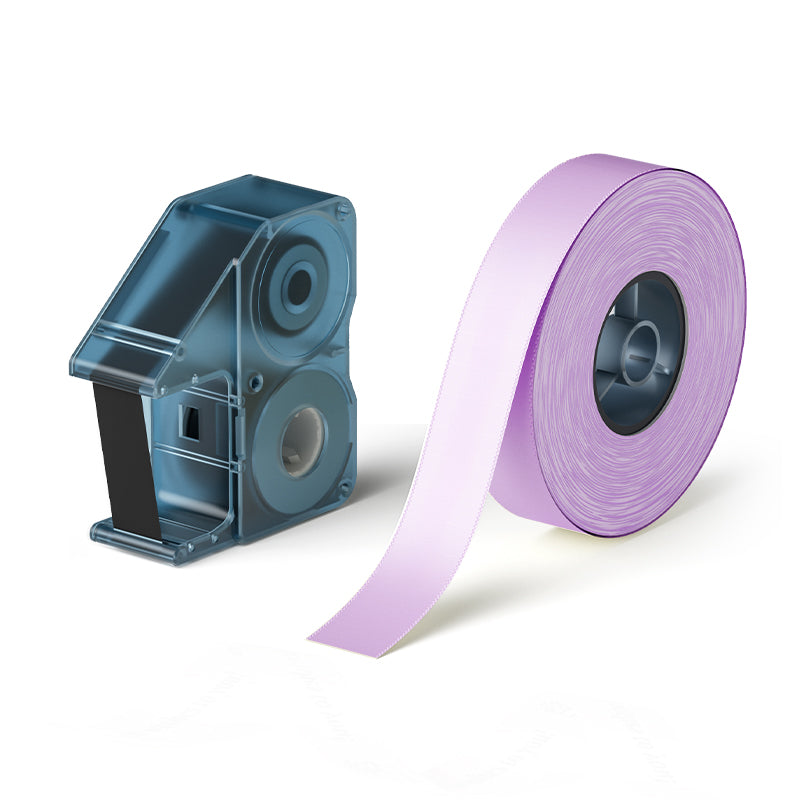 NB722 - NIIMBOT - N1 - SATIN RIBBON SET PACKAGE - 14MMX5.1M - BLACK ON PURPLE