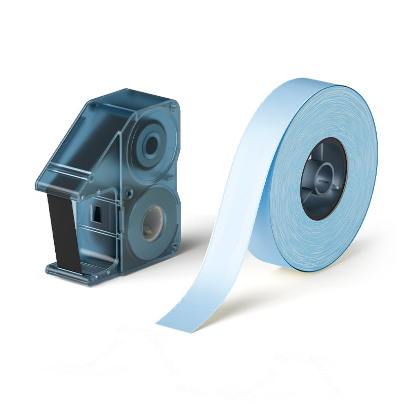 NB723 - NIIMBOT - N1 - SATIN RIBBON SET PACKAGE - 14MMX5.1M - BLACK ON BLUE