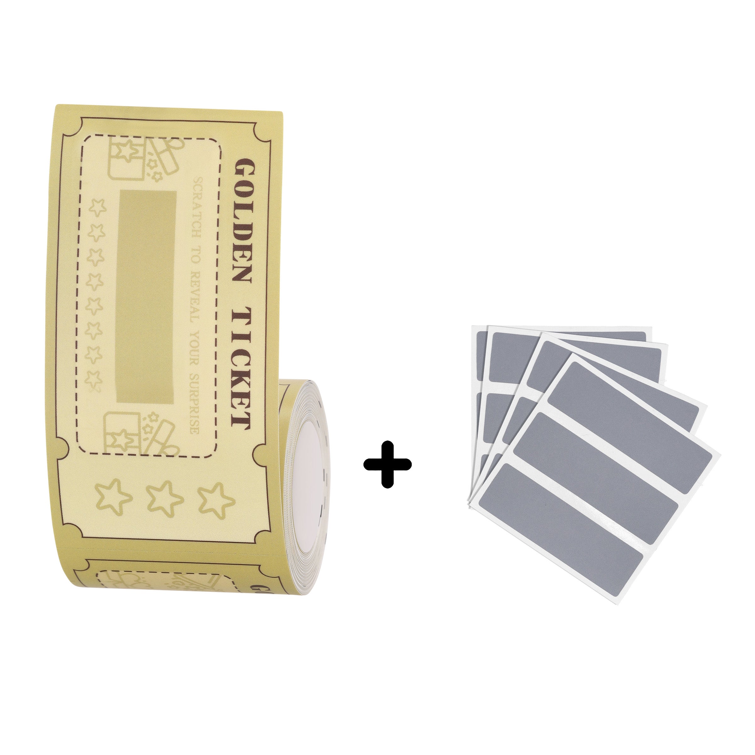 NB724 - NIIMBOT - M2_H / M3 - 53X100MM - 50 GOLD SCRATCH CARDS