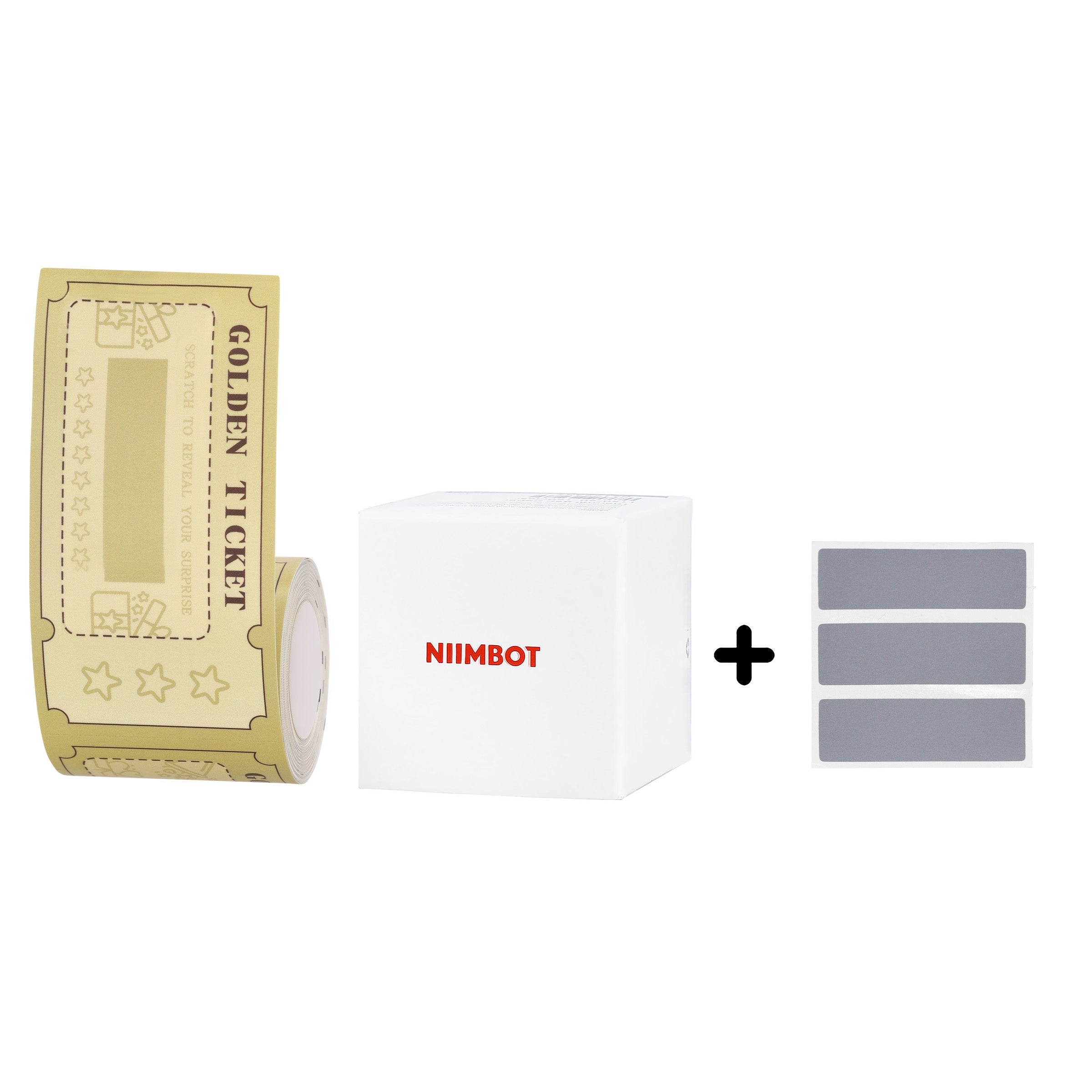 NB724 - NIIMBOT - M2_H / M3 - 53X100MM - 50 GOLD SCRATCH CARDS