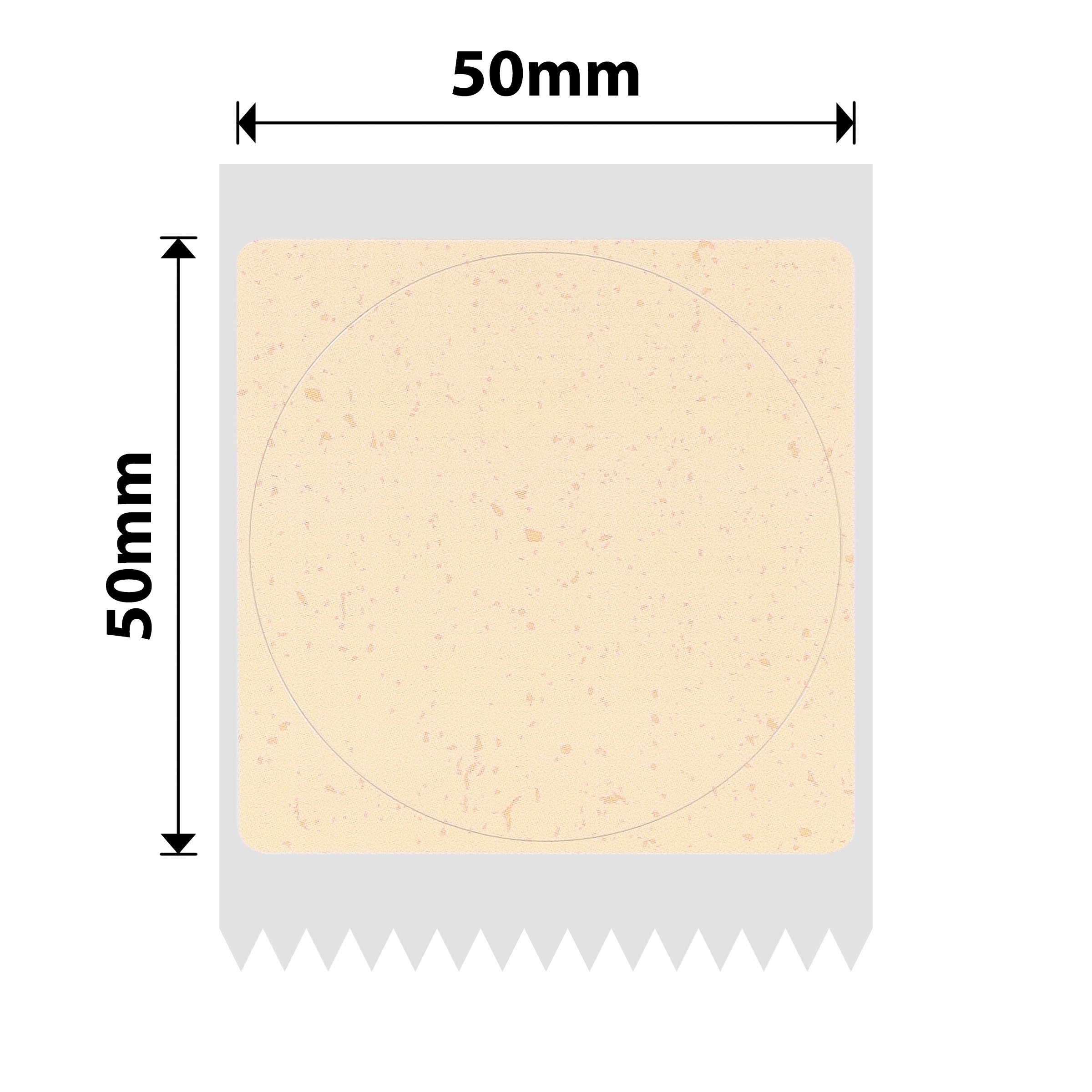 NB739 - NIIMBOT - B1 / B21 / B3S / B4 - 50X50MM - 145 KRAFT LABELS