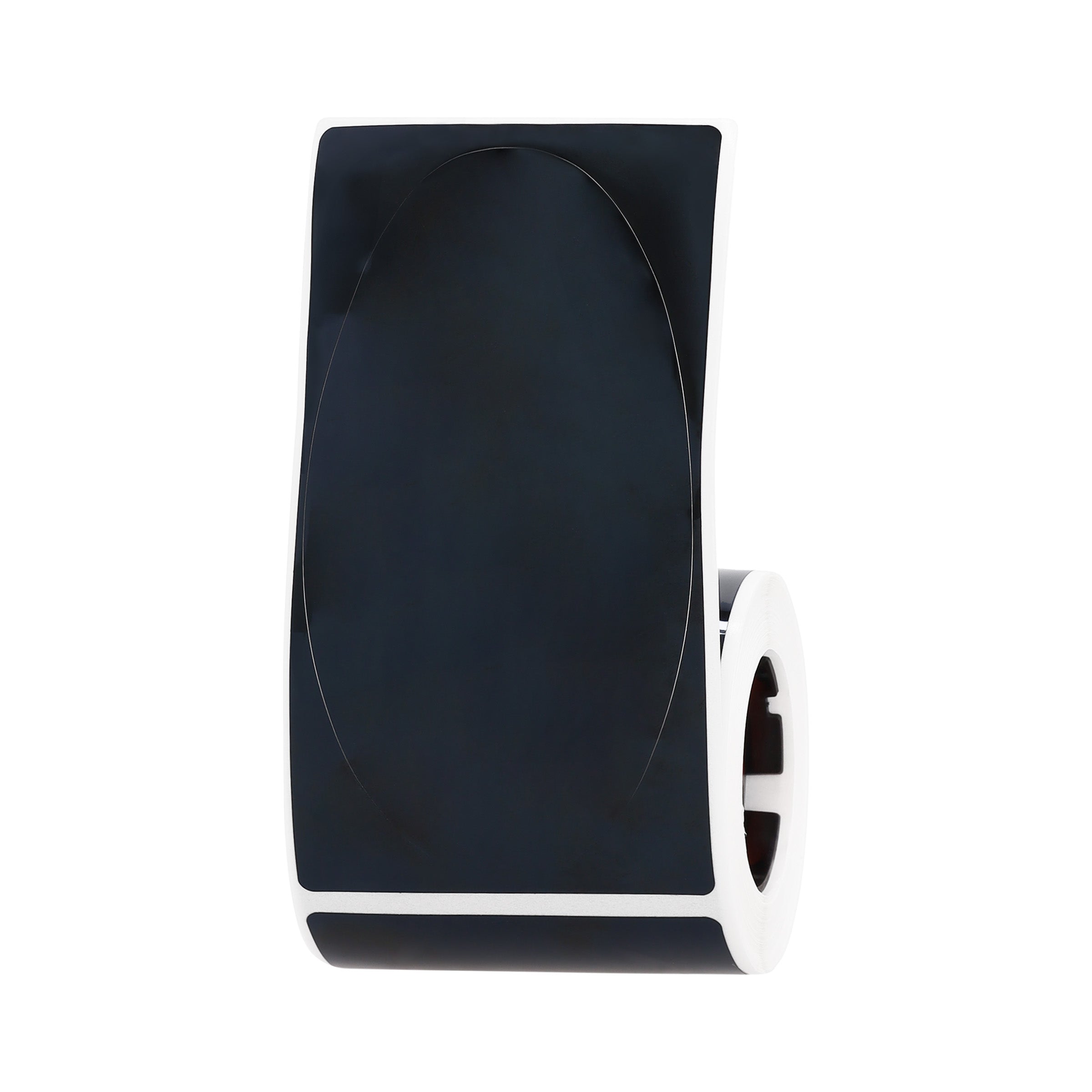 NB764 - NIIMBOT - M2 / M3 - 50X90MM - 85 GLOSSY BLACK OVAL LABELS