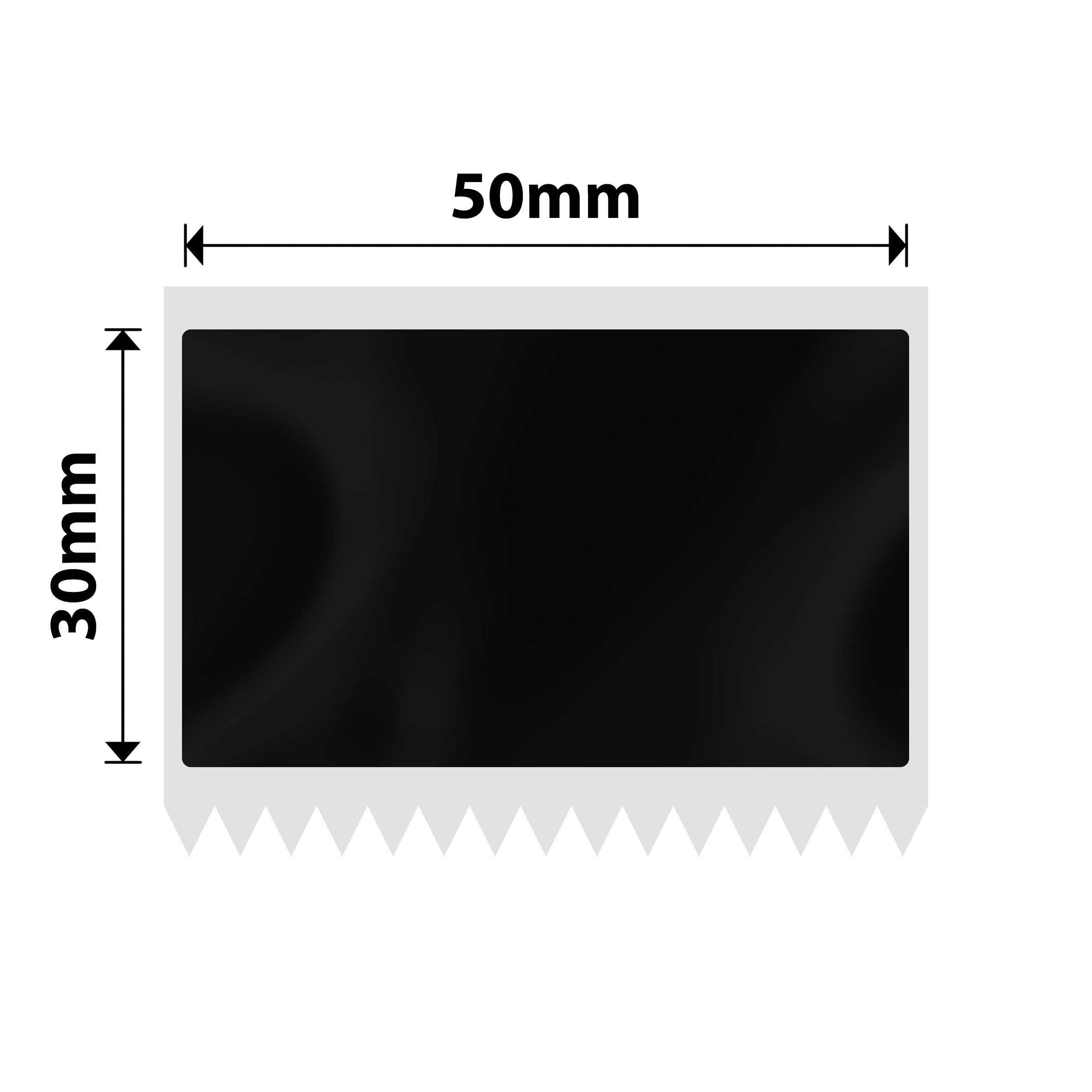 NB766 - NIIMBOT - M2 / M3 - 50X30MM - 240 BRIGHT BLACK LABELS