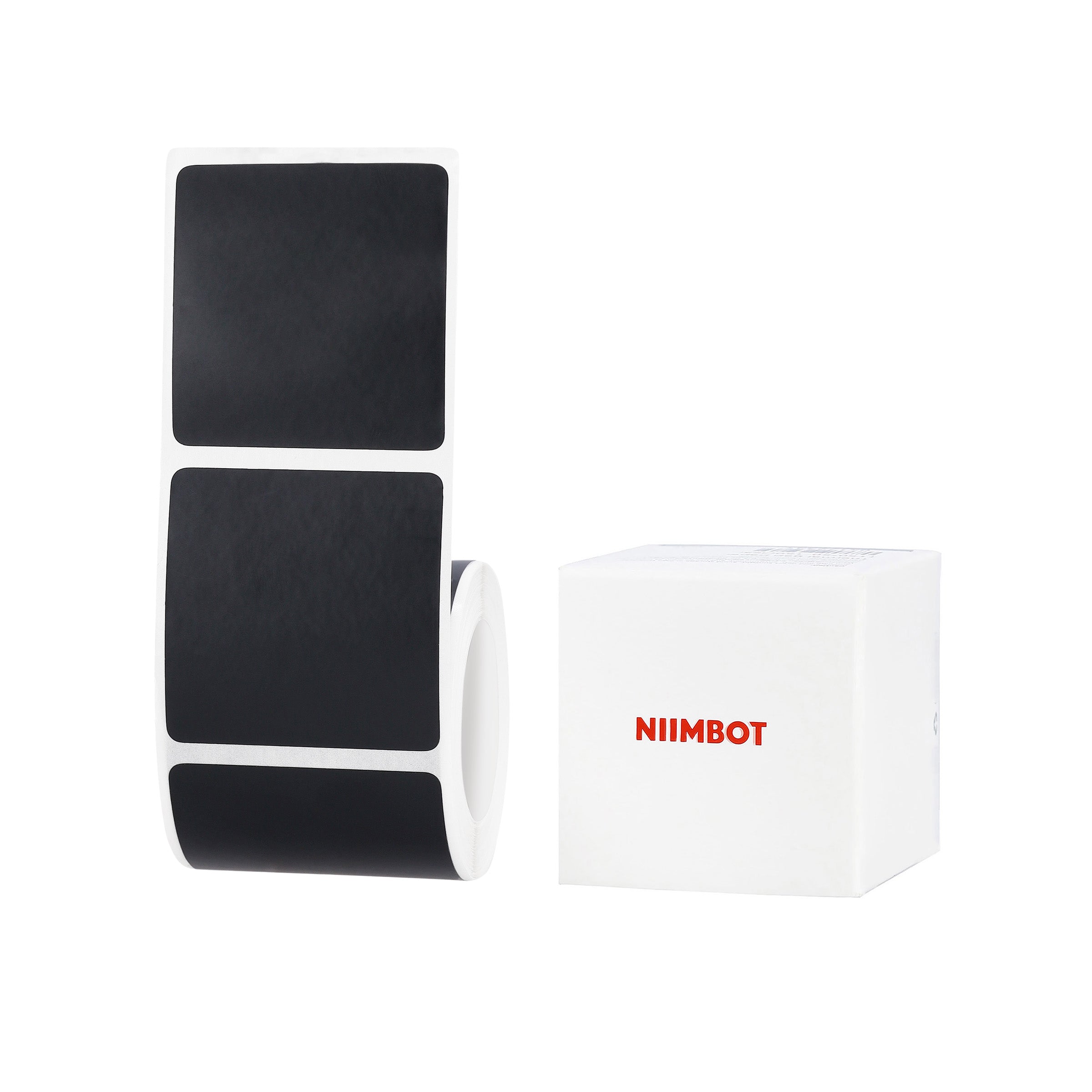 NB772 - NIIMBOT - M2 / M3 - 40X40MM - 170 MATTE BLACK LABELS
