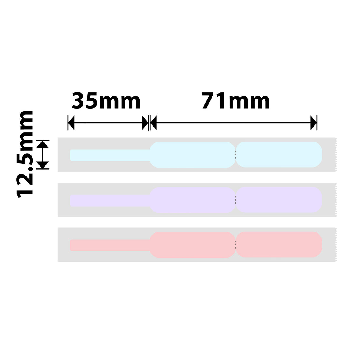 NIIMBOT - N1 - 12.5x71+35mm - Mist Cable - 65 Labels