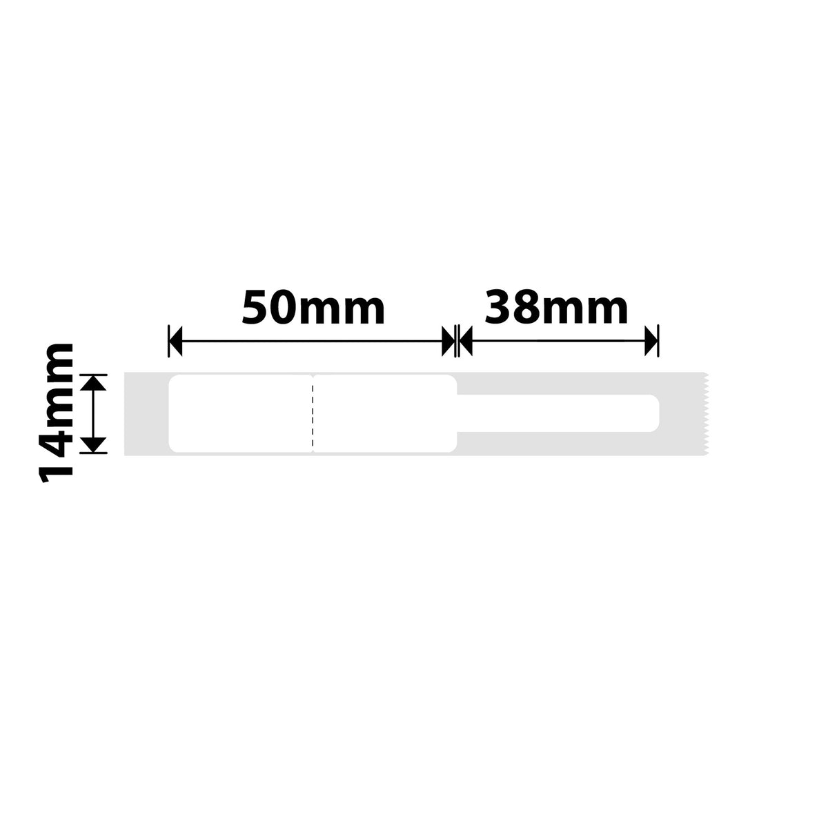 NIIMBOT-N1-14x50+38mm-Lunettes-75 Étiquettes