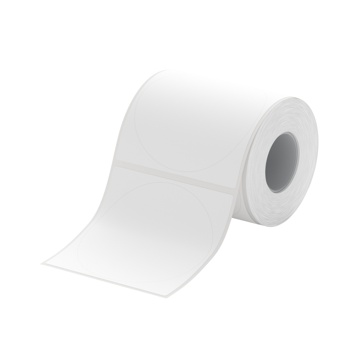NIIMBOT-Gamme B-40x40mm-Rondes blanches-180 étiquettes