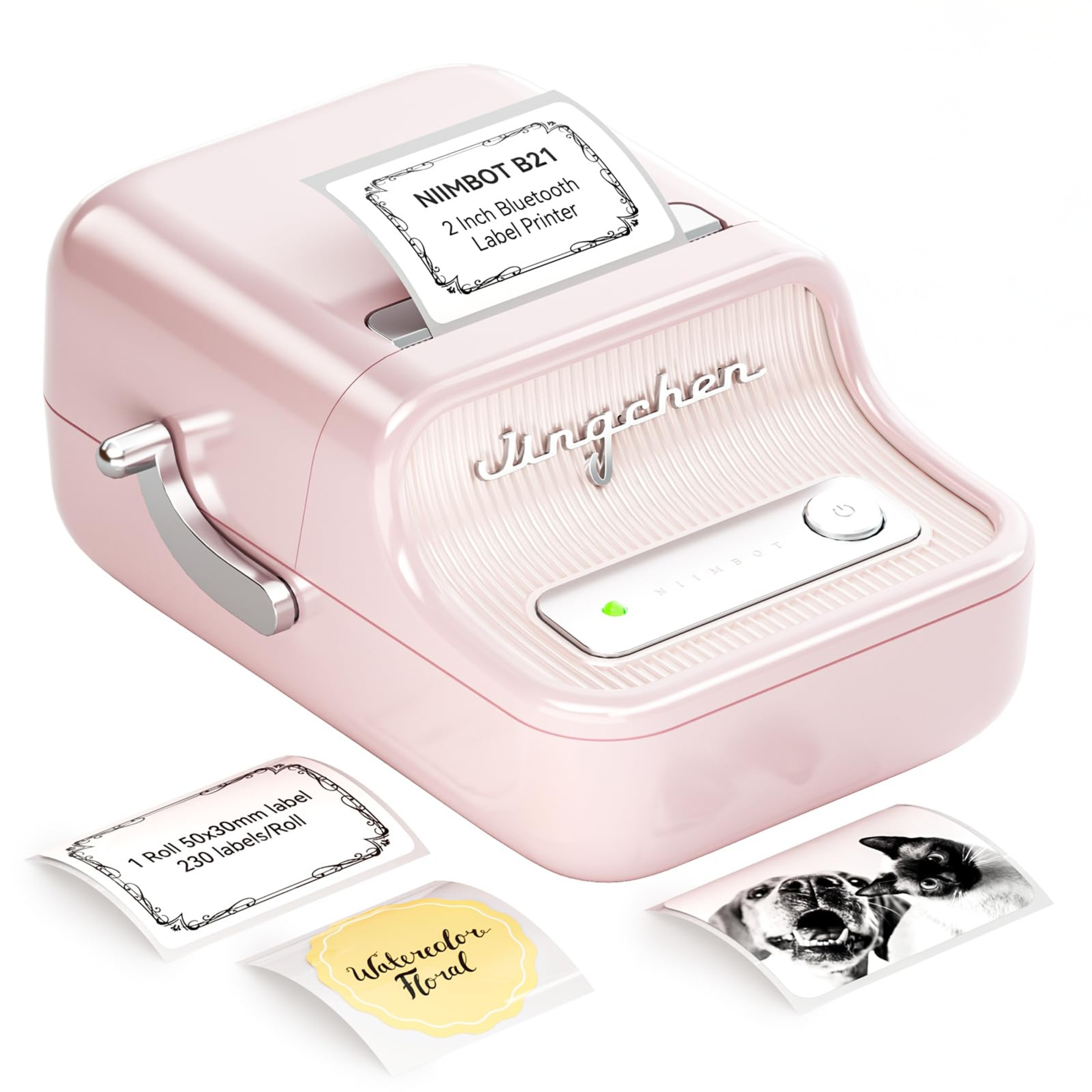 NB109 - NIIMBOT - B21S - PORTABLE THERMAL LABEL BLUETOOTH PRINTER INCL FREE LABEL (50X30MM)