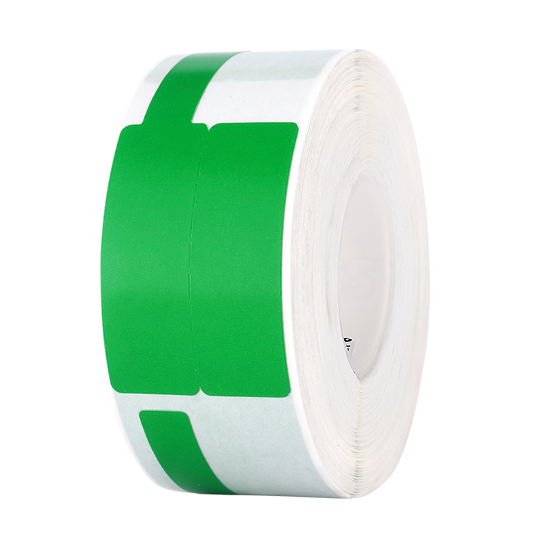 NB250 - NIIMBOT - B1 / B21 / B3S / B4 - 25X78MM - 100 GREEN CABLE LABELS