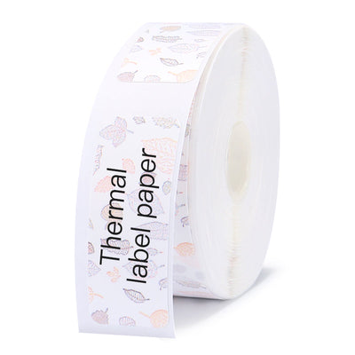 NB126 - NIIMBOT - D11 / D101 / D110 / H1S - 12X30MM - 195 MAPLE LEAF LABELS