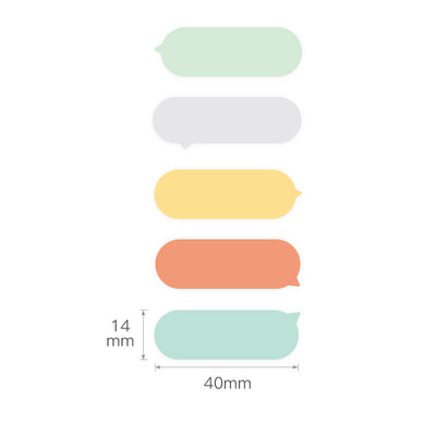 NB134 - NIIMBOT - D11 / D101 / D110 / H1S - 14X40MM - 160 BUBBLE A LABELS