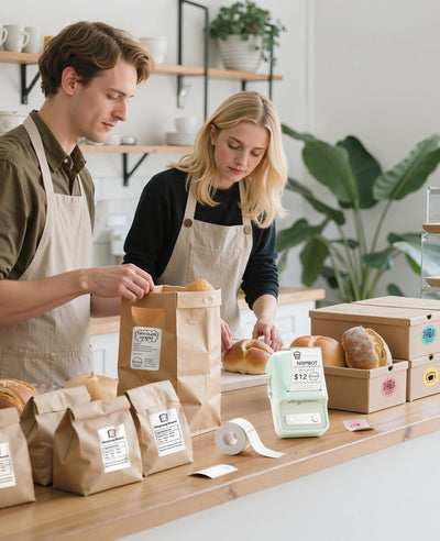 NB109 - NIIMBOT - B21S - PORTABLE THERMAL LABEL BLUETOOTH PRINTER INCL FREE LABEL (50X30MM)