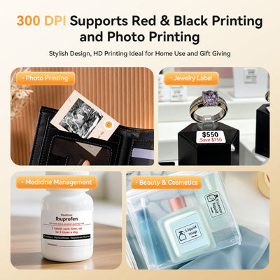 NB607 - NIIMBOT - B21_PRO - 300DPI - PORTABLE THERMAL LABEL BLUETOOTH PRINTER