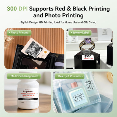 NB607 - NIIMBOT - B21_PRO - 300DPI - PORTABLE THERMAL LABEL BLUETOOTH PRINTER