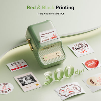 NB607 - NIIMBOT - B21_PRO - 300DPI - PORTABLE THERMAL LABEL BLUETOOTH PRINTER