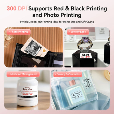 NB607 - NIIMBOT - B21_PRO - 300DPI - PORTABLE THERMAL LABEL BLUETOOTH PRINTER